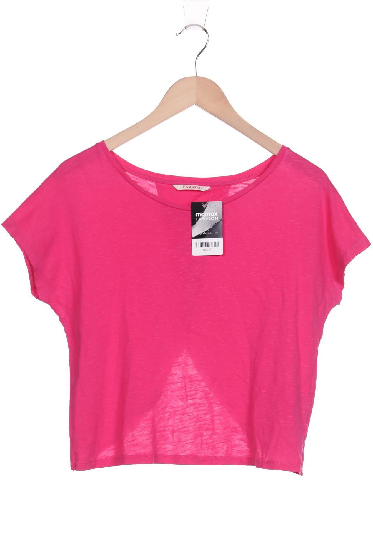 

camaieu Damen T-Shirt, pink, Gr. 36