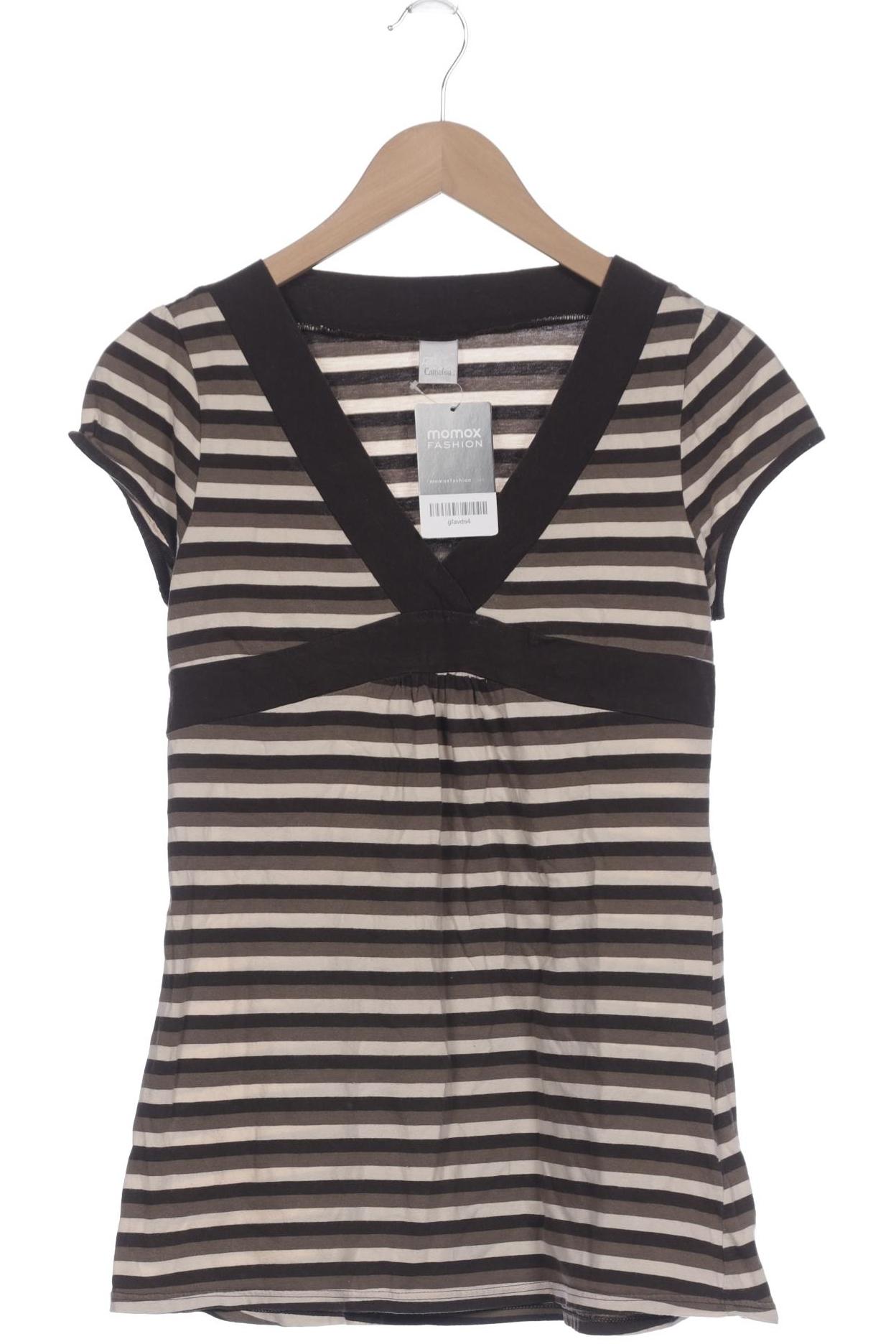 

camaieu Damen T-Shirt, braun, Gr. 36