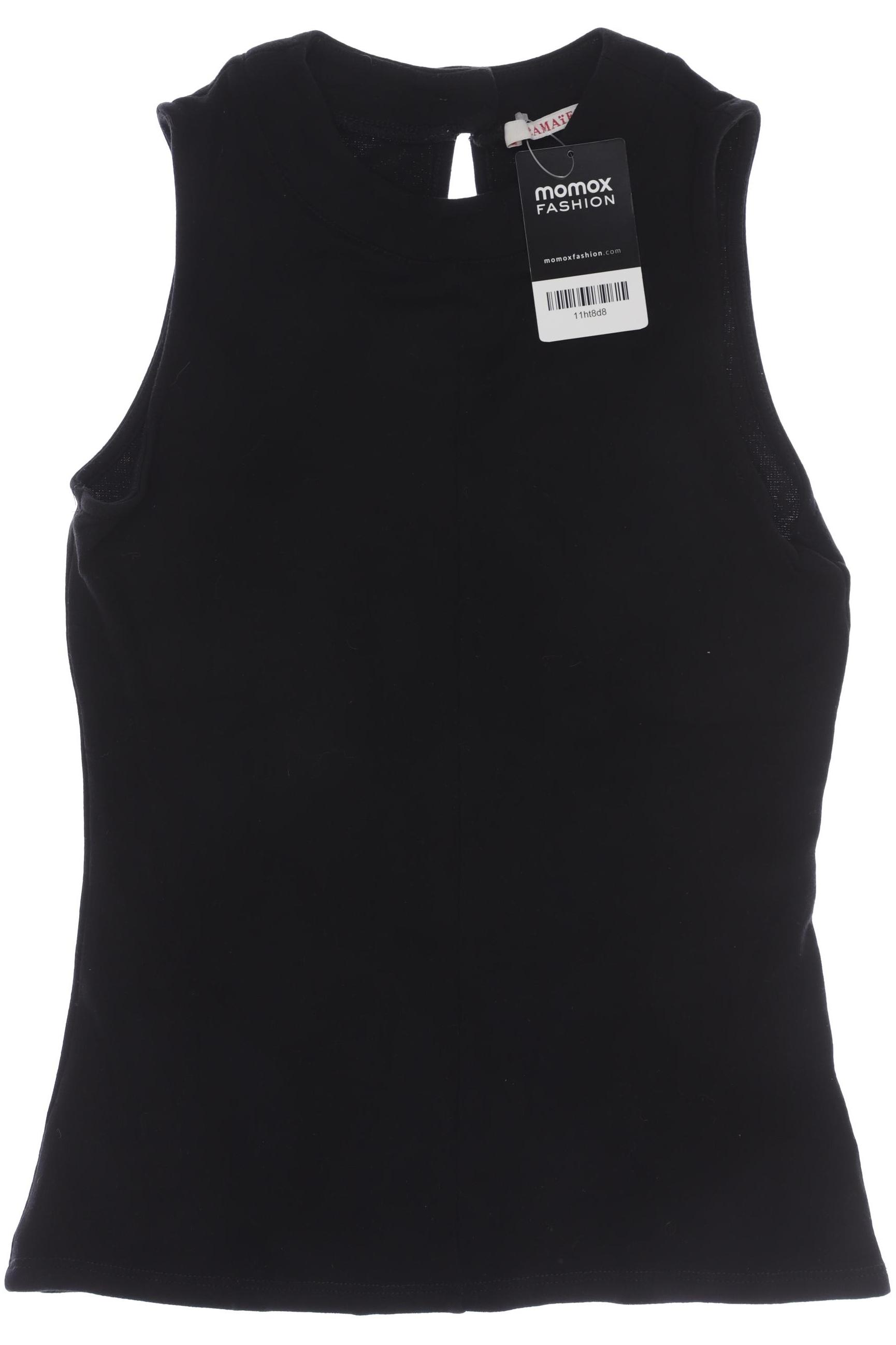 

camaieu Damen Top, schwarz, Gr. 36