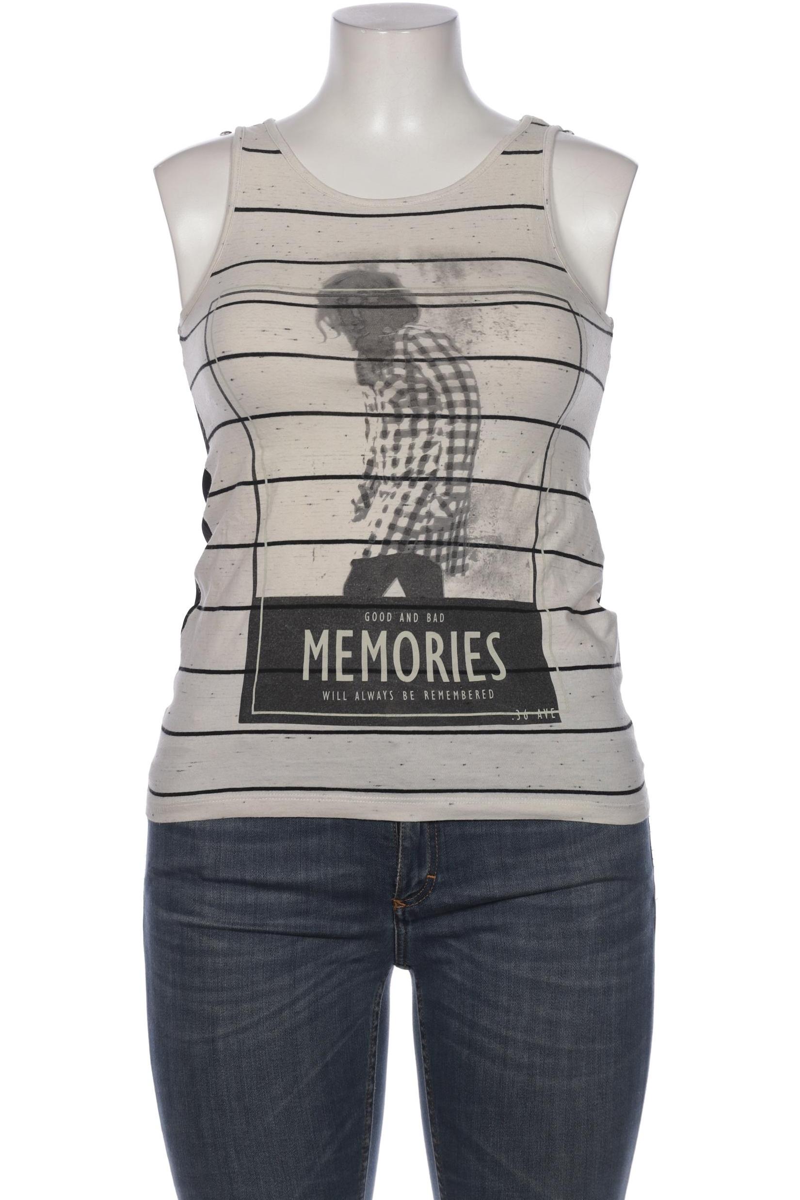 

camaieu Damen Top, mehrfarbig, Gr. 36