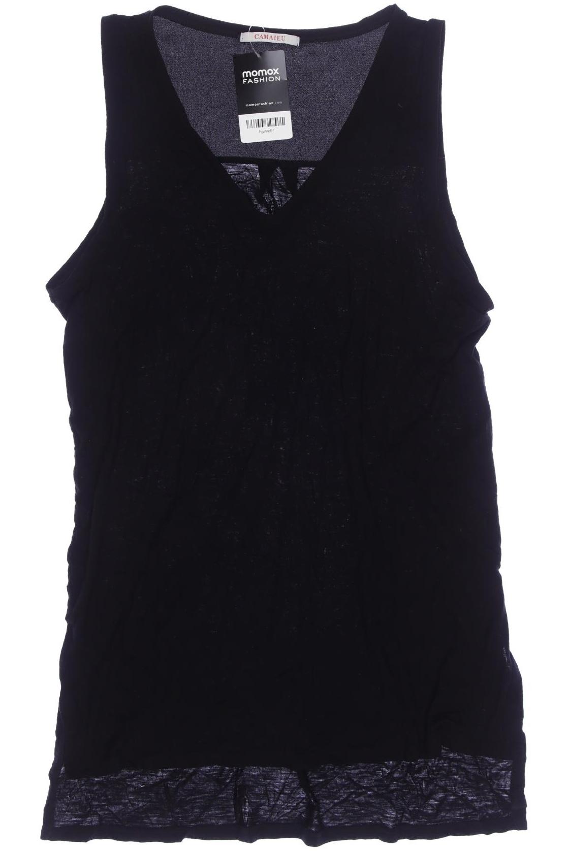 

camaieu Damen Top, schwarz, Gr. 44