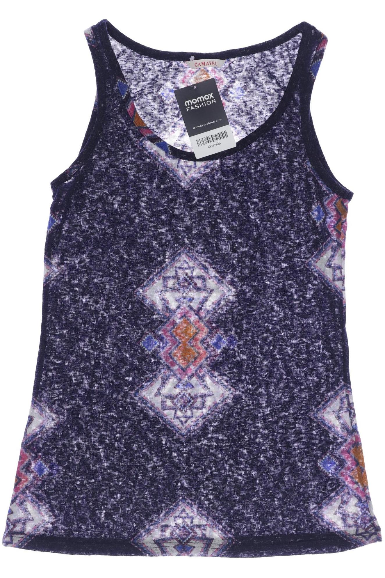 

camaieu Damen Top, marineblau, Gr. 34