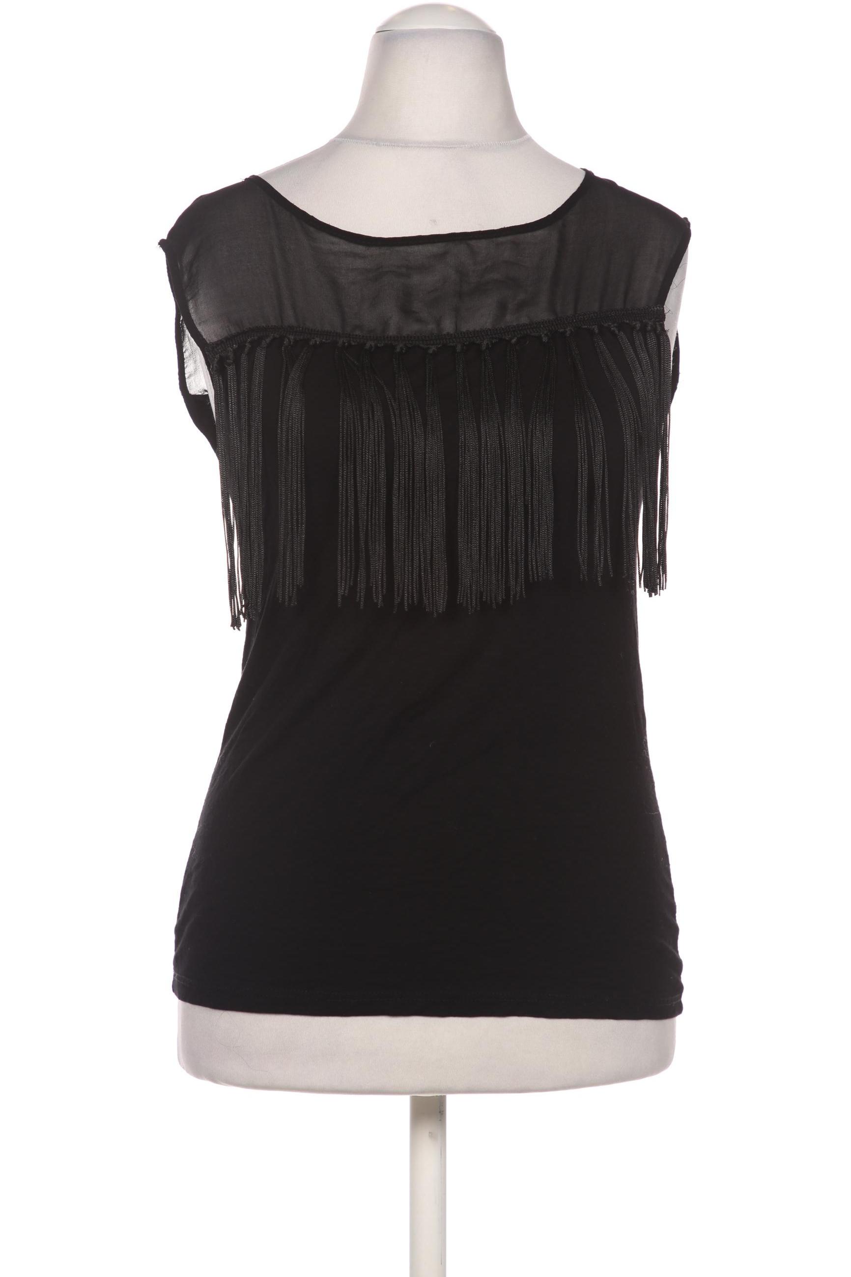 

camaieu Damen Top, schwarz, Gr. 36