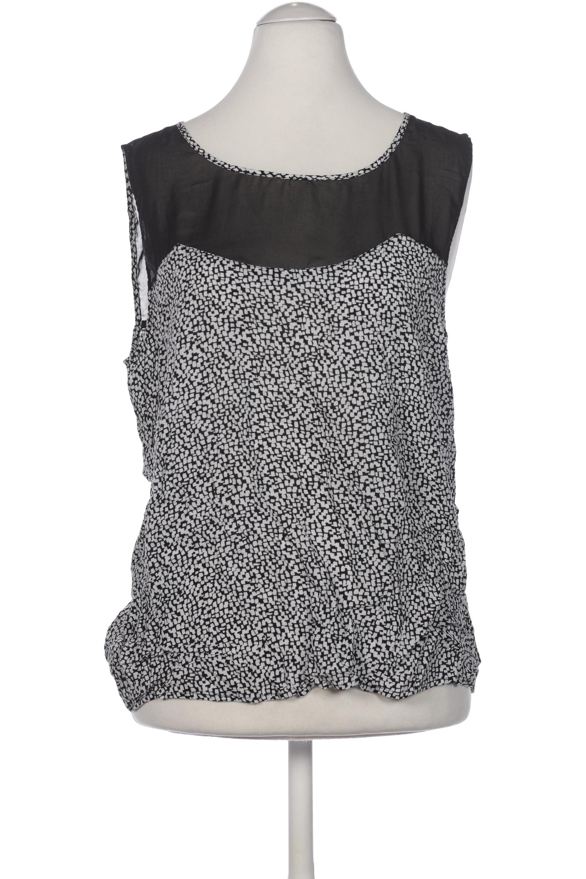 

camaieu Damen Top, schwarz, Gr. 38