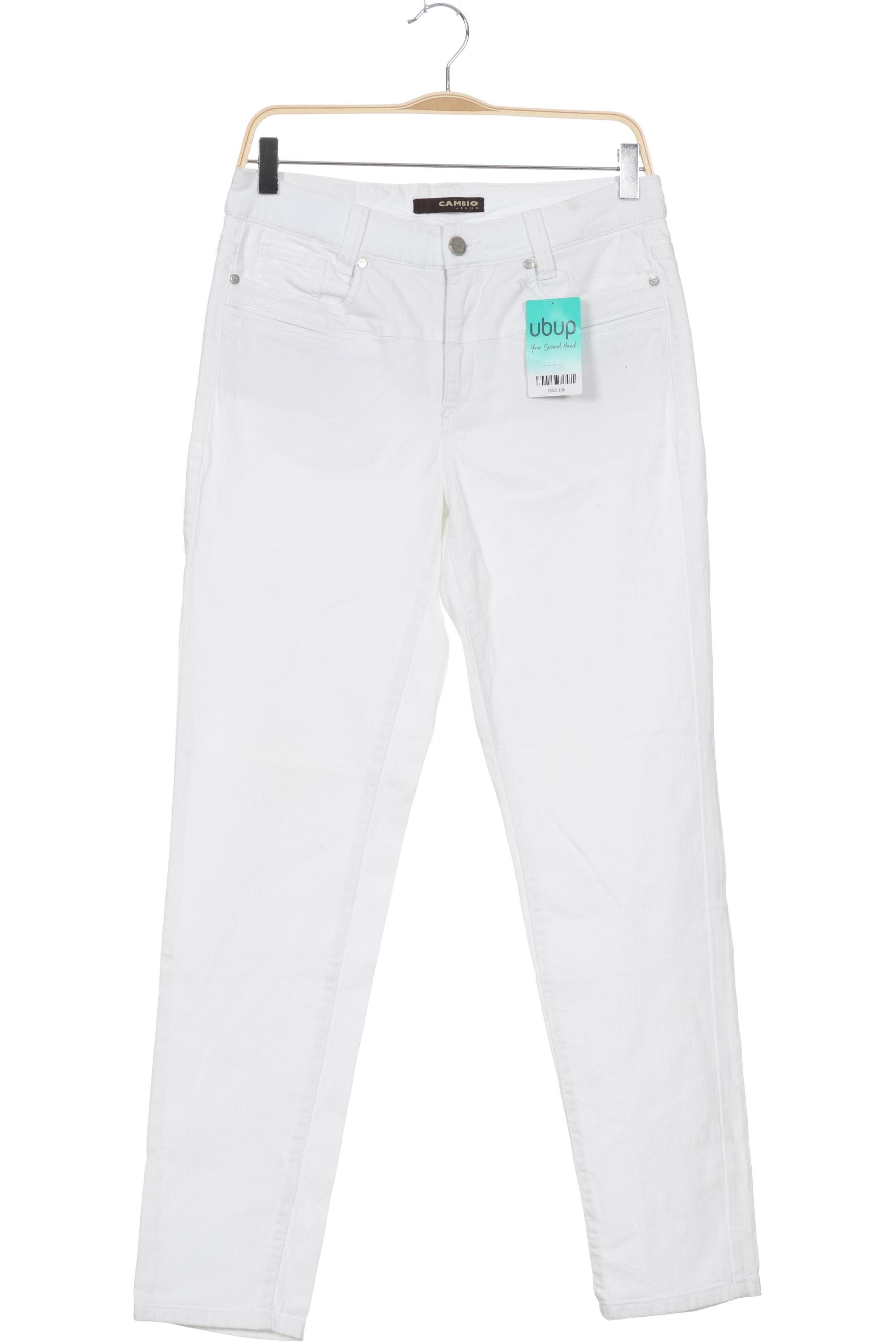

Cambio Damen Jeans, weiß, Gr. 38