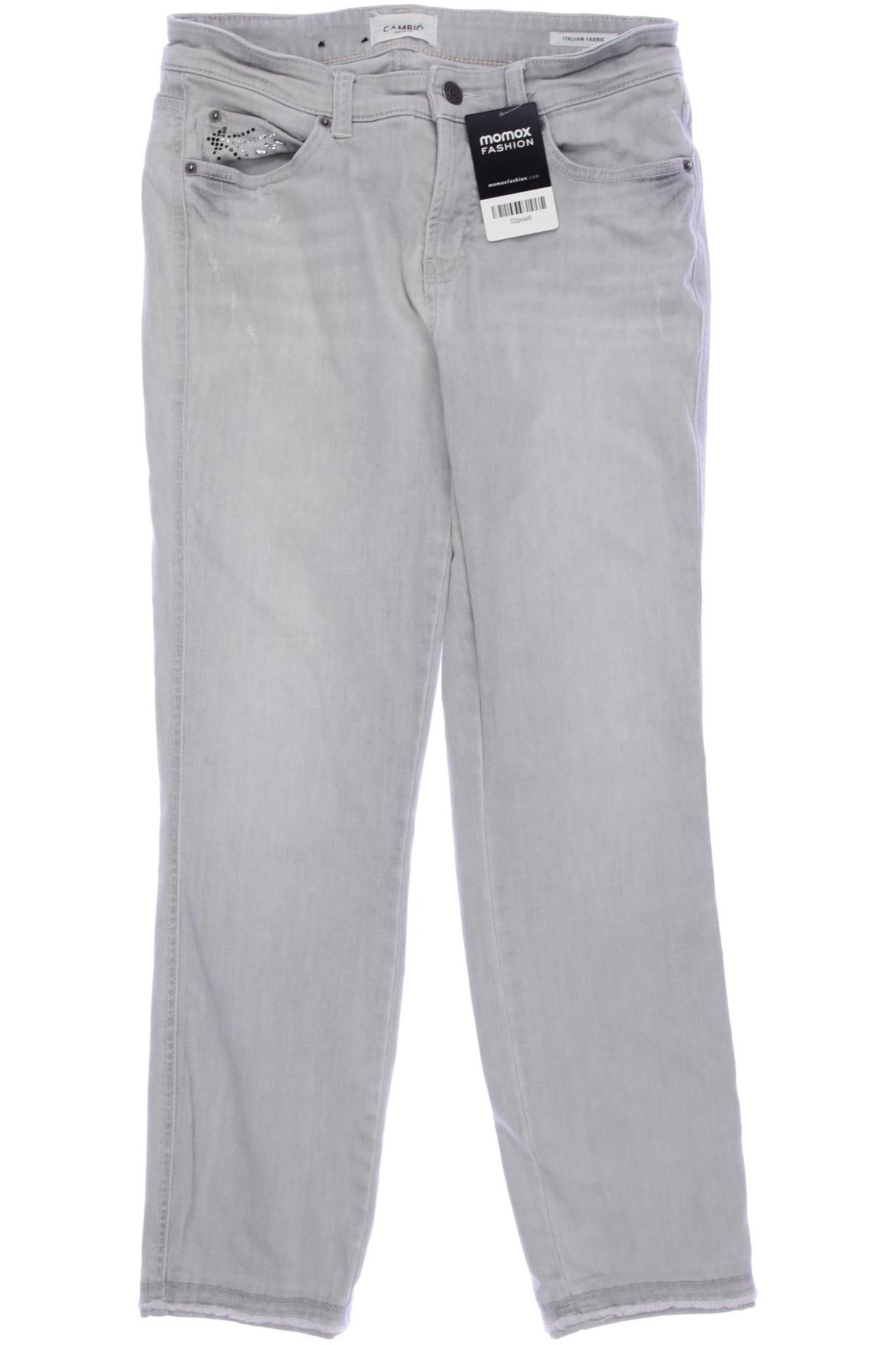 

Cambio Damen Jeans, grau, Gr. 28
