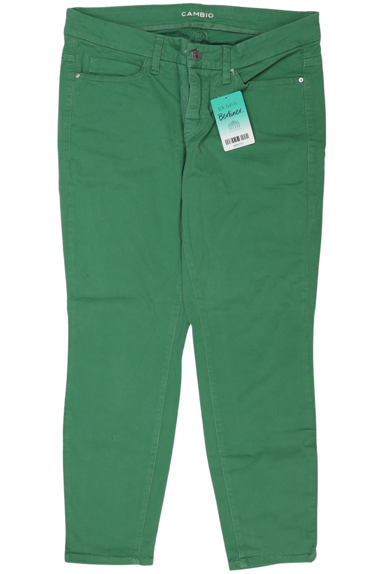 

Cambio Damen Jeans, grün, Gr. 32