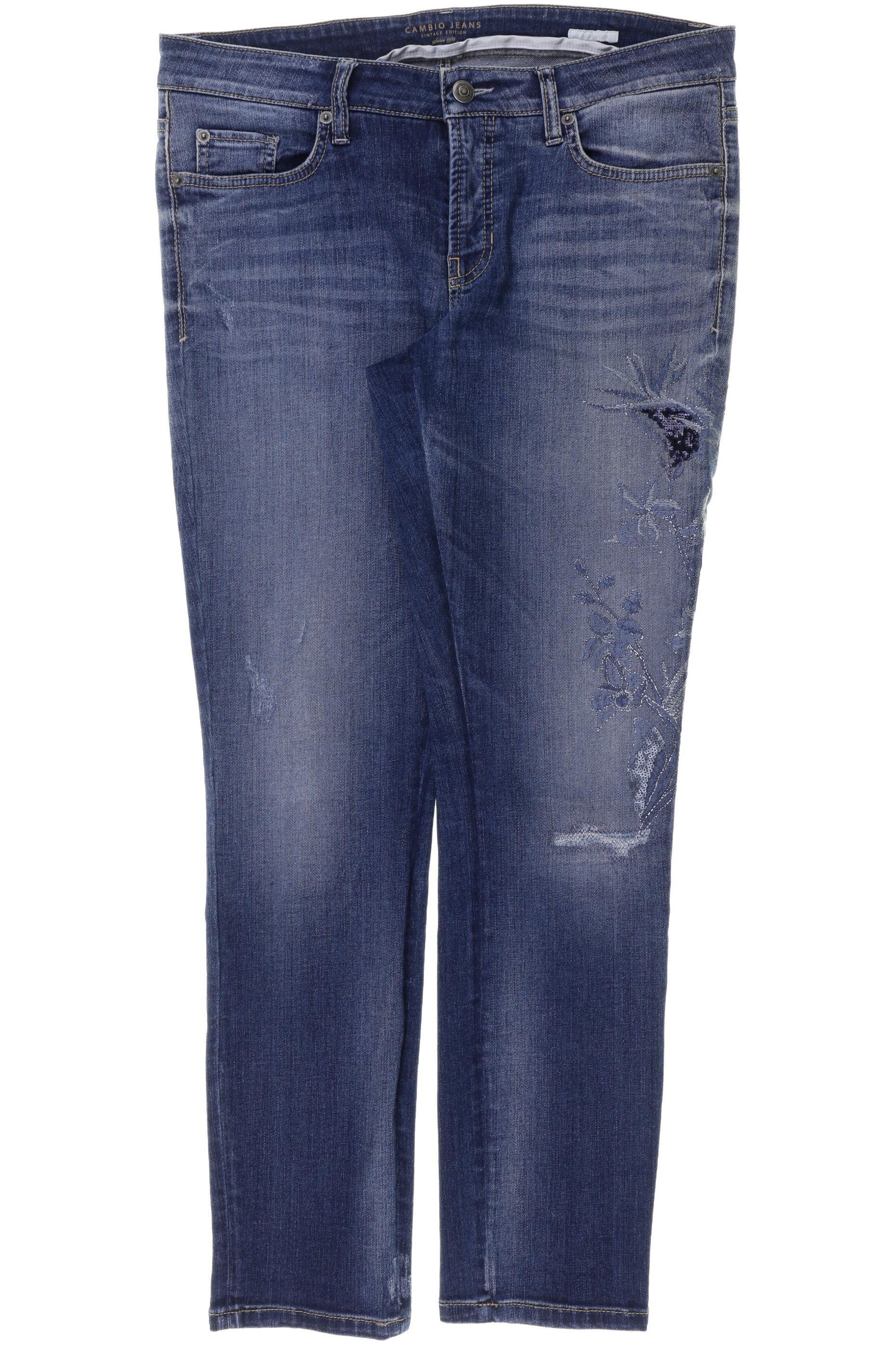 

Cambio Damen Jeans, blau, Gr. 42