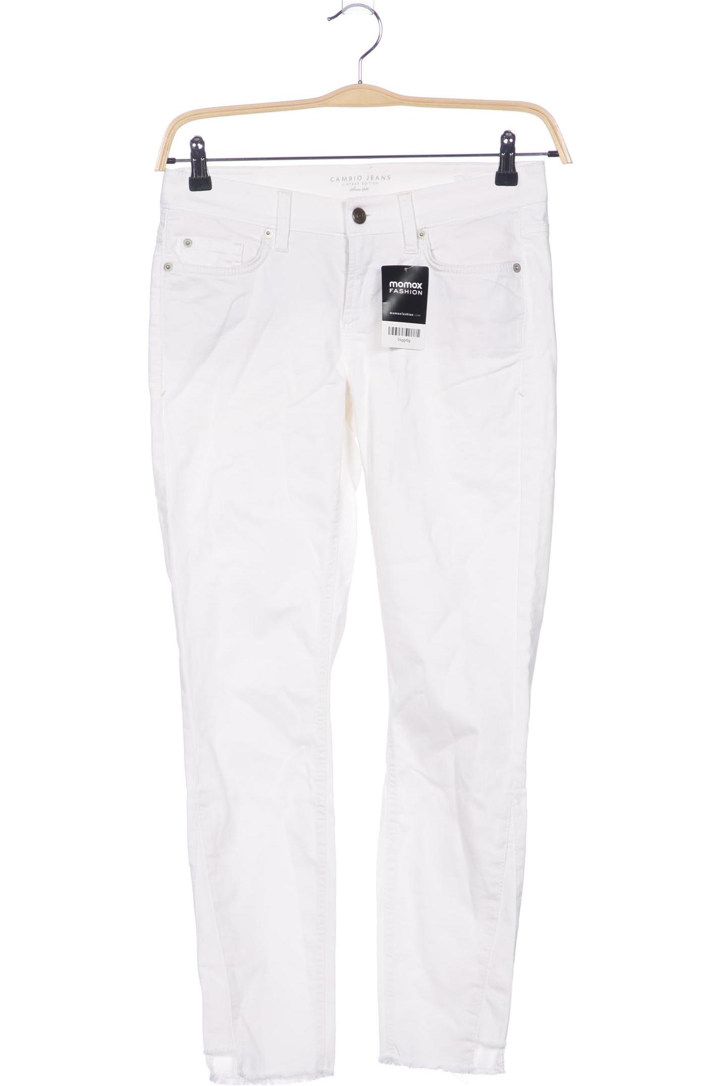 

Cambio Damen Jeans, weiß, Gr. 38