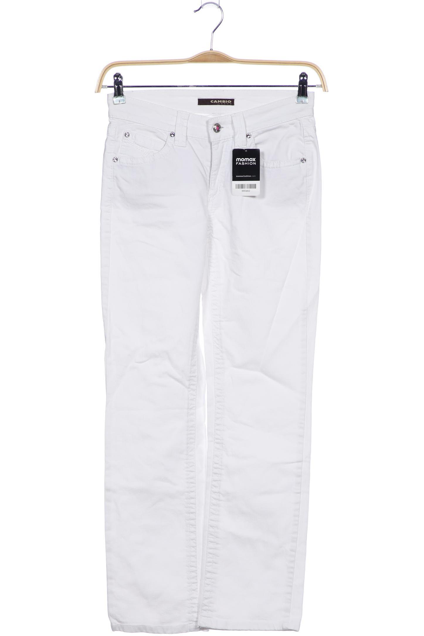 

Cambio Damen Jeans, weiß, Gr. 34