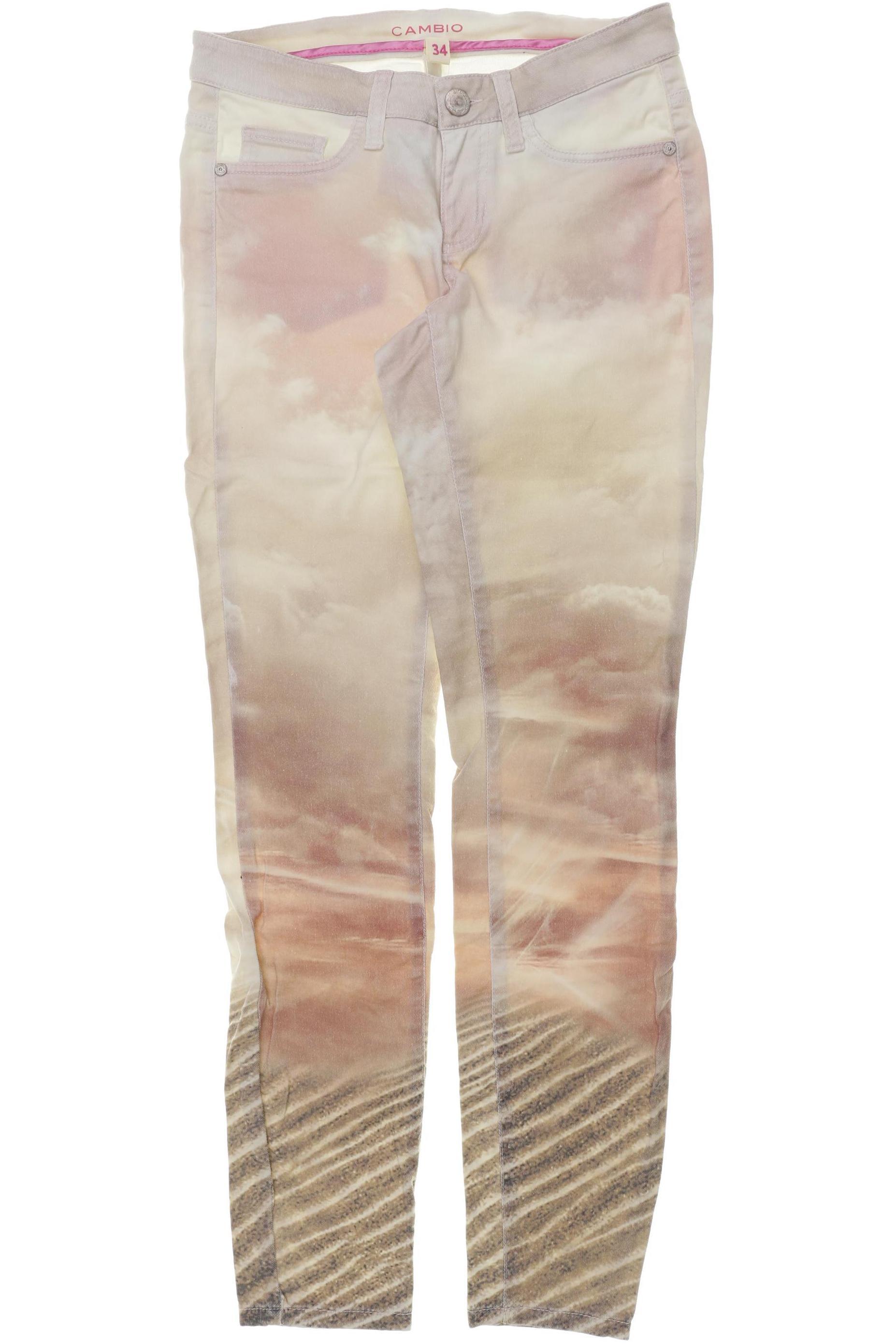 

Cambio Damen Jeans, beige, Gr. 34