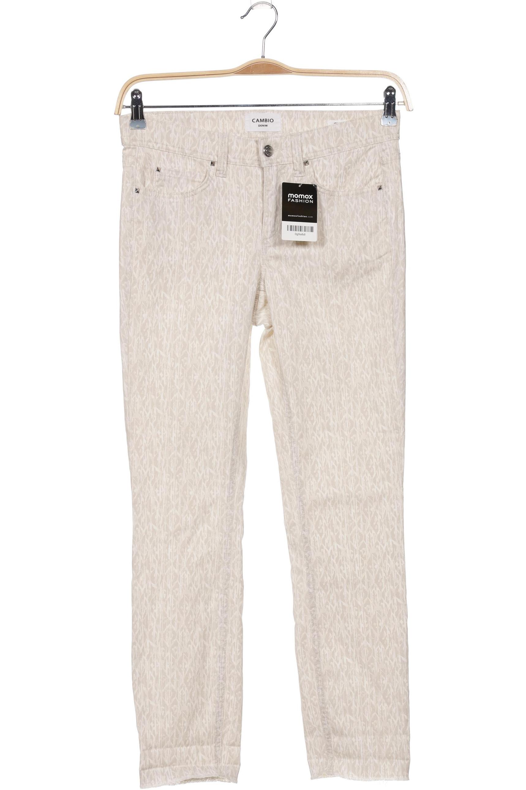 

Cambio Damen Jeans, beige, Gr. 30