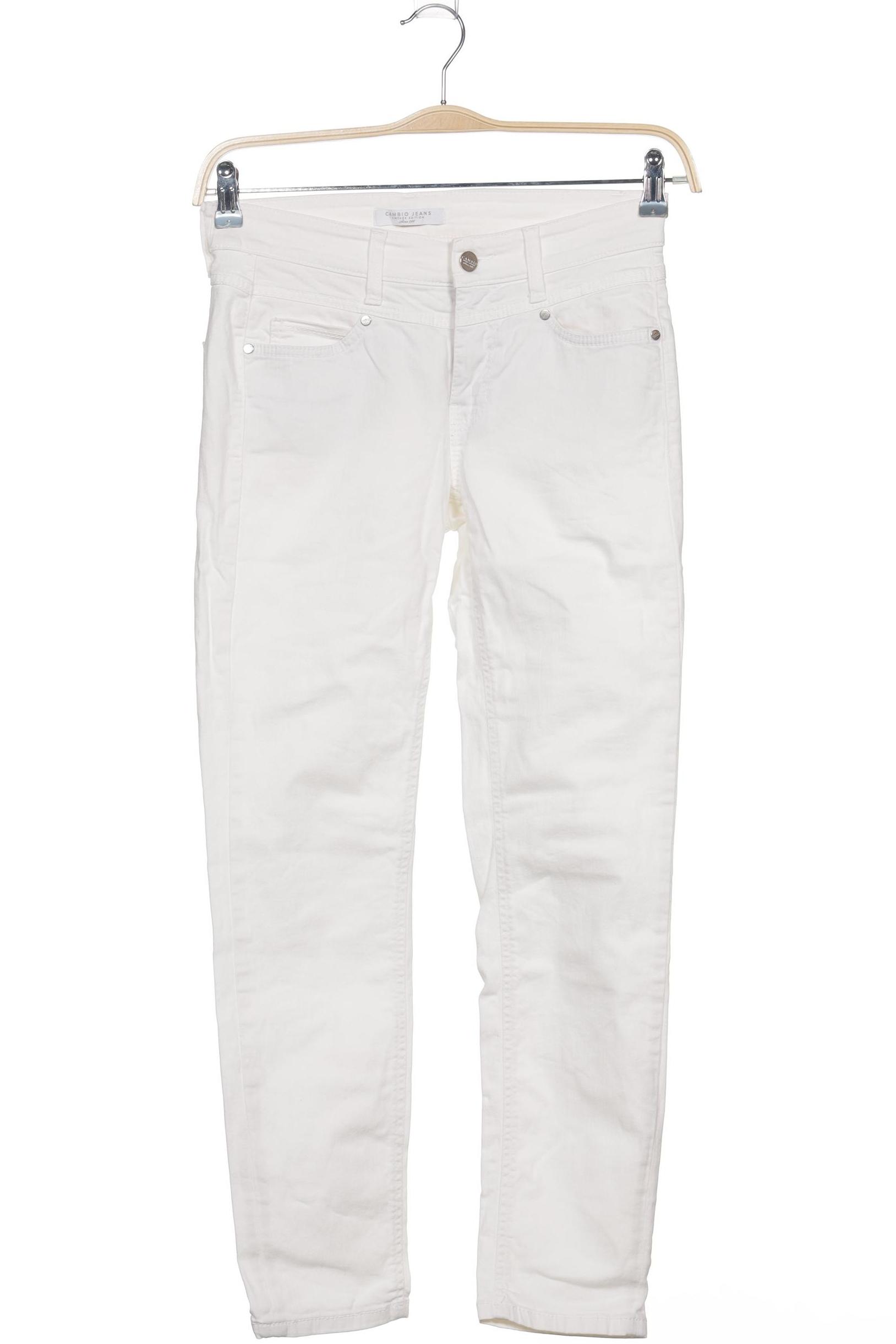 

Cambio Damen Jeans, weiß, Gr. 36