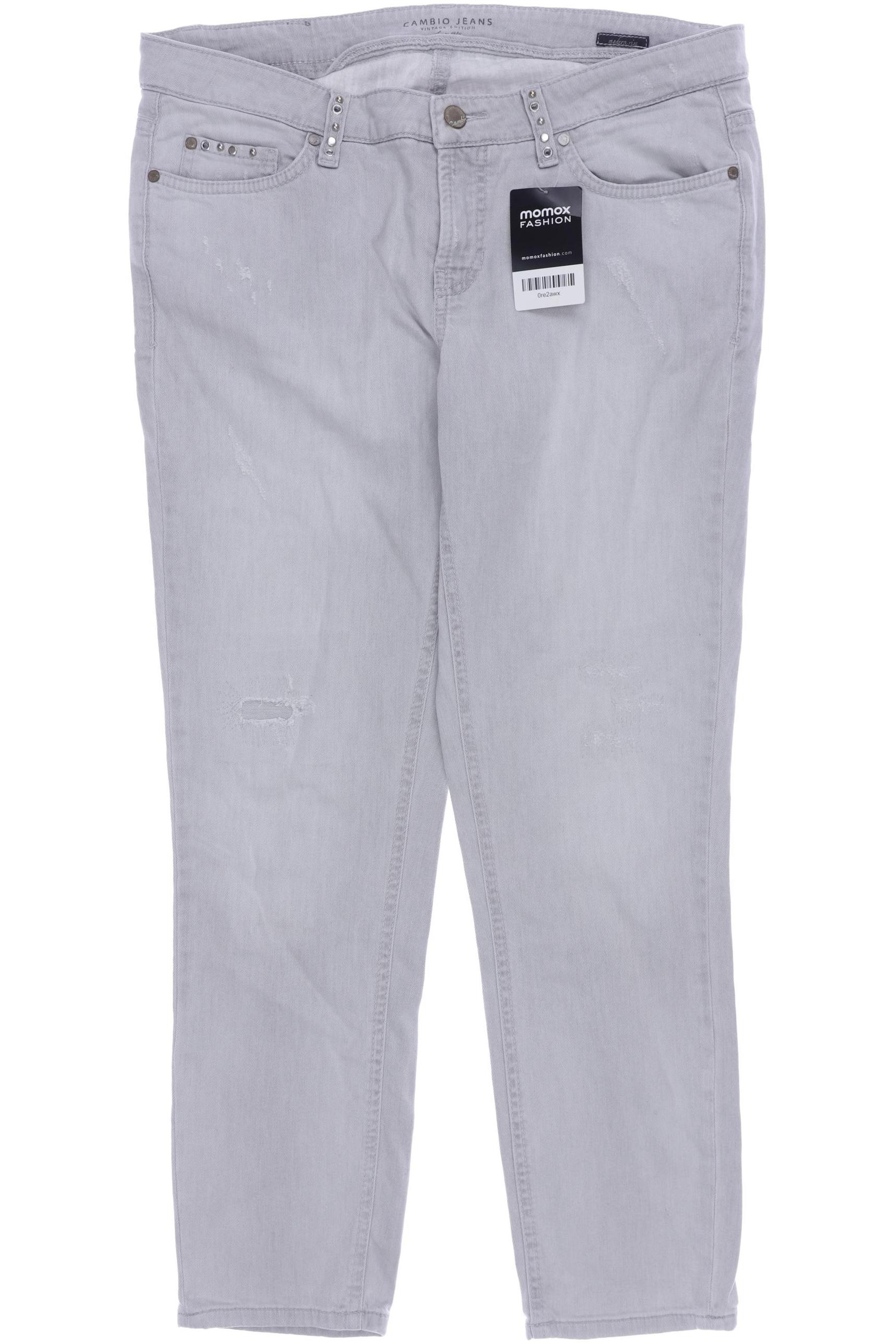 

Cambio Damen Jeans, grau, Gr. 40