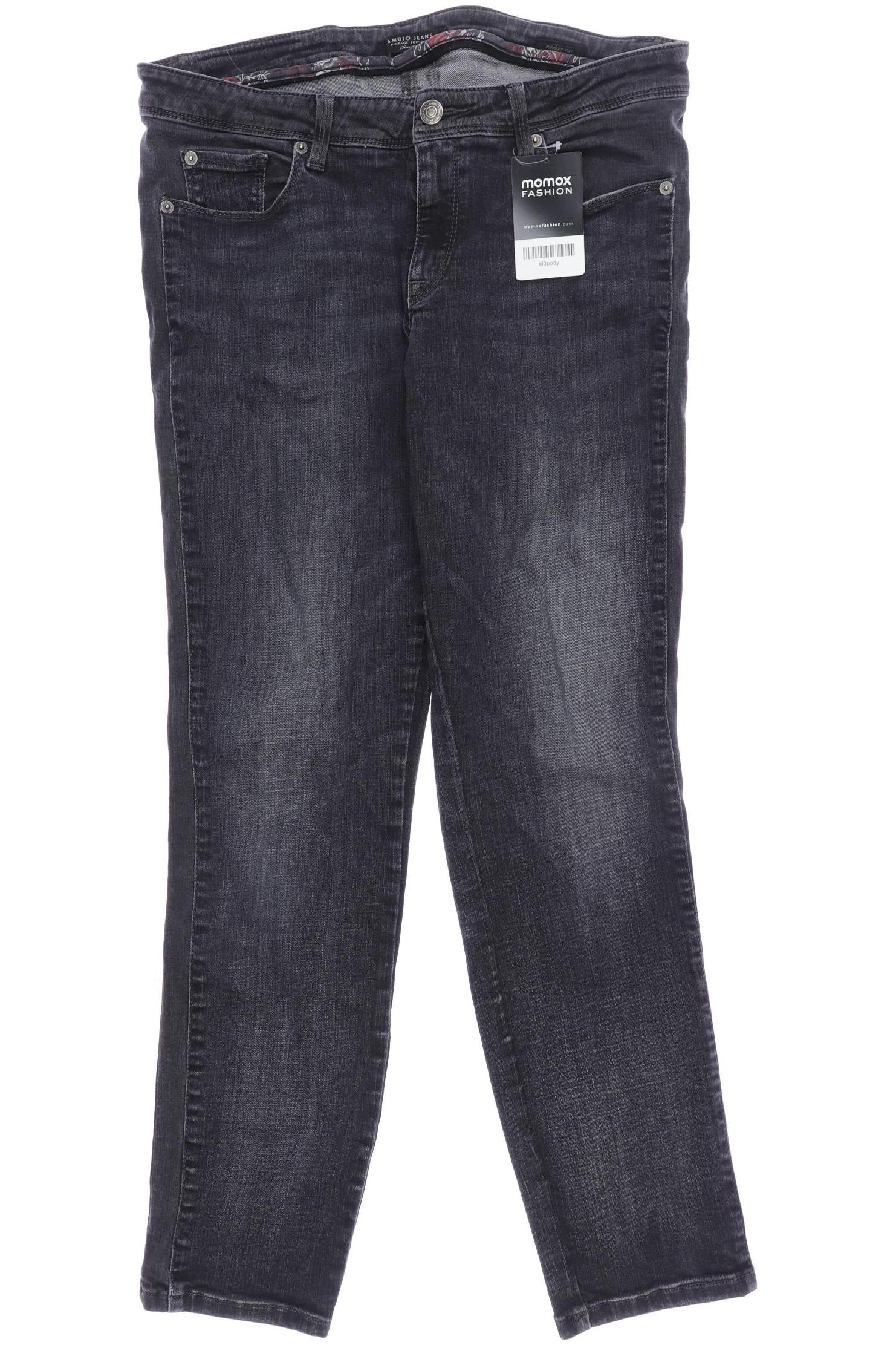 

Cambio Damen Jeans, grau, Gr. 33