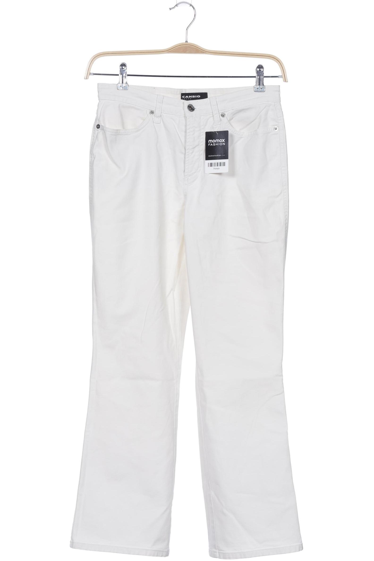 

Cambio Damen Jeans, weiß, Gr. 38
