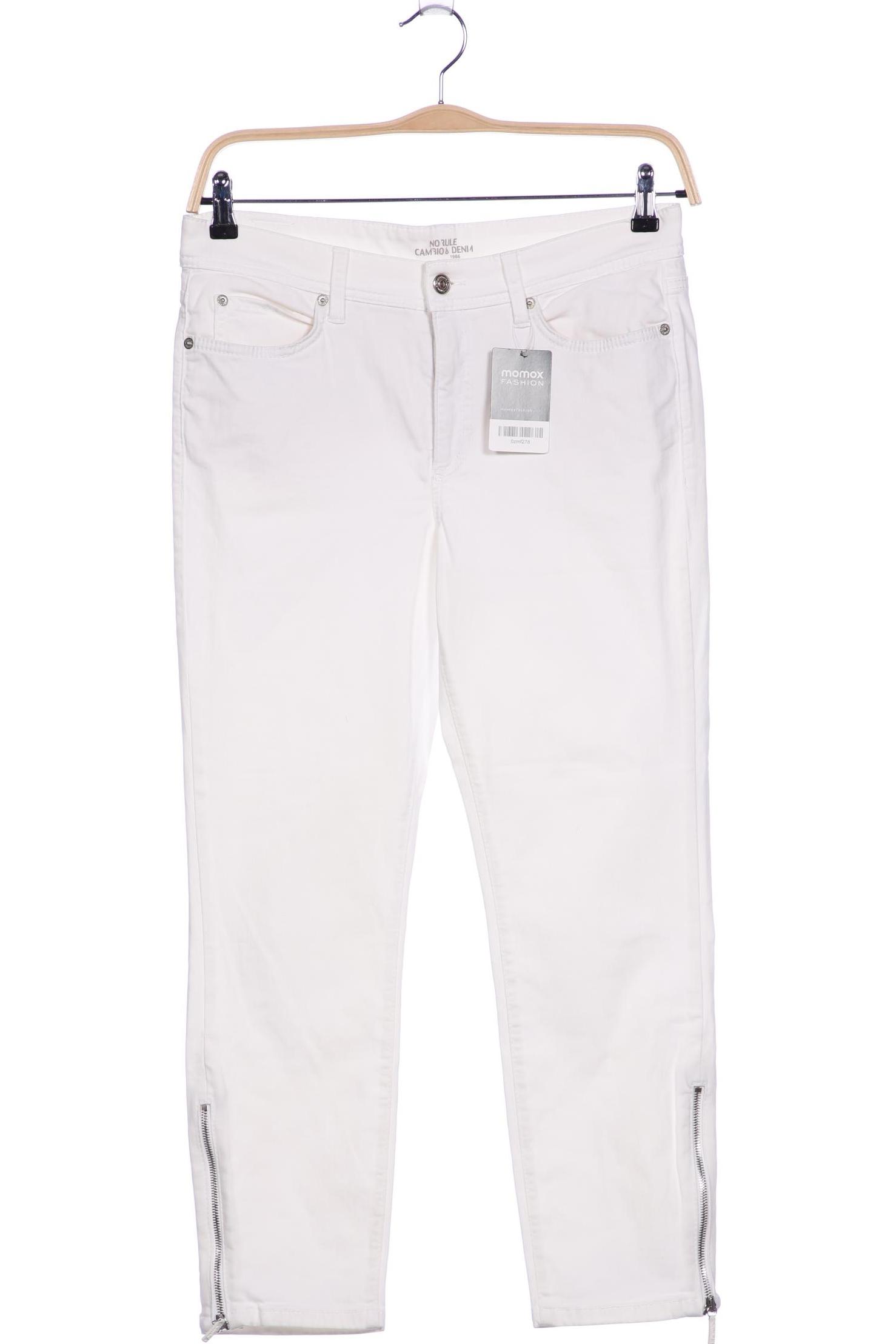 

Cambio Damen Jeans, weiß, Gr. 44