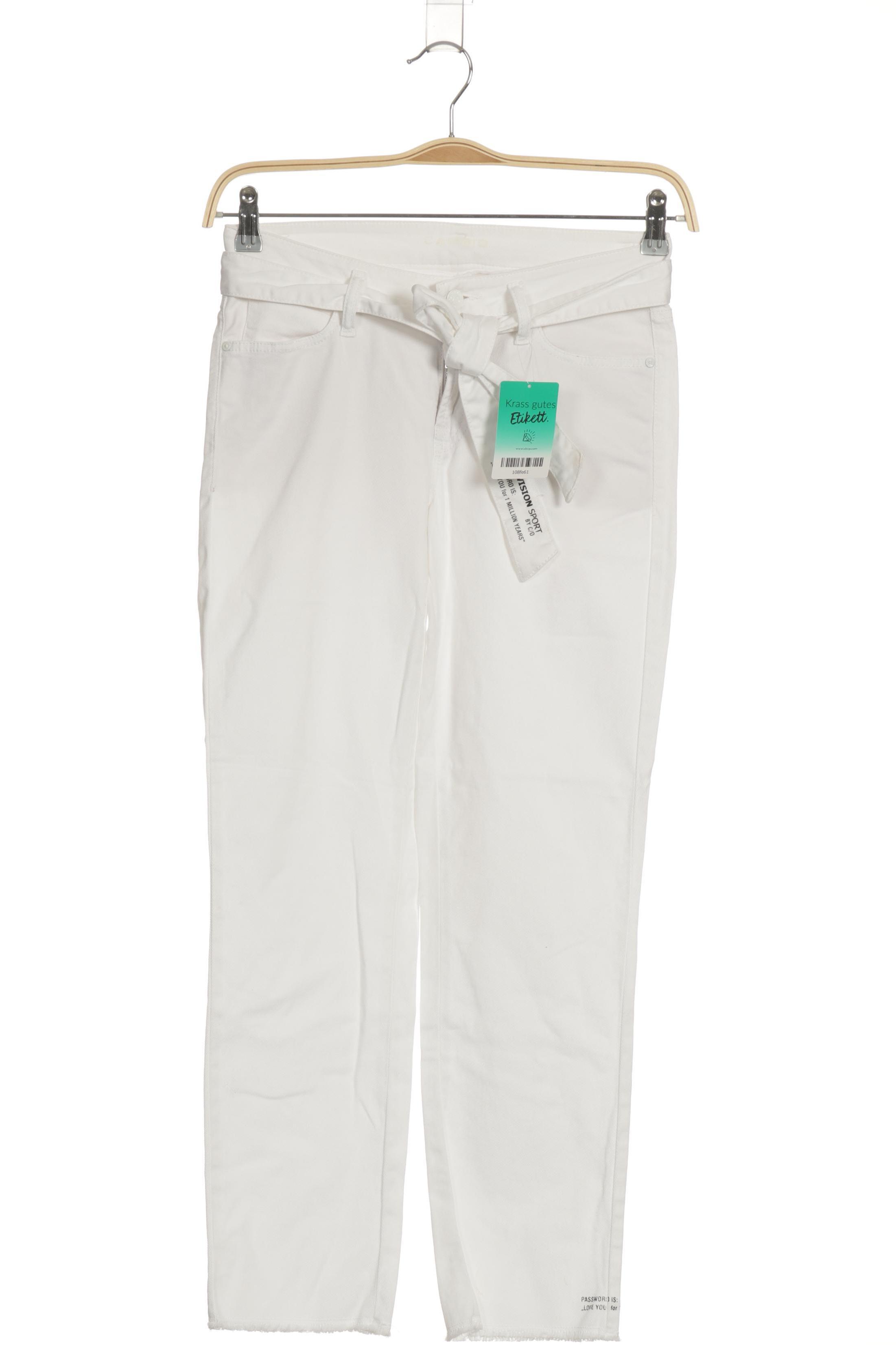 

Cambio Damen Jeans, weiß, Gr. 34