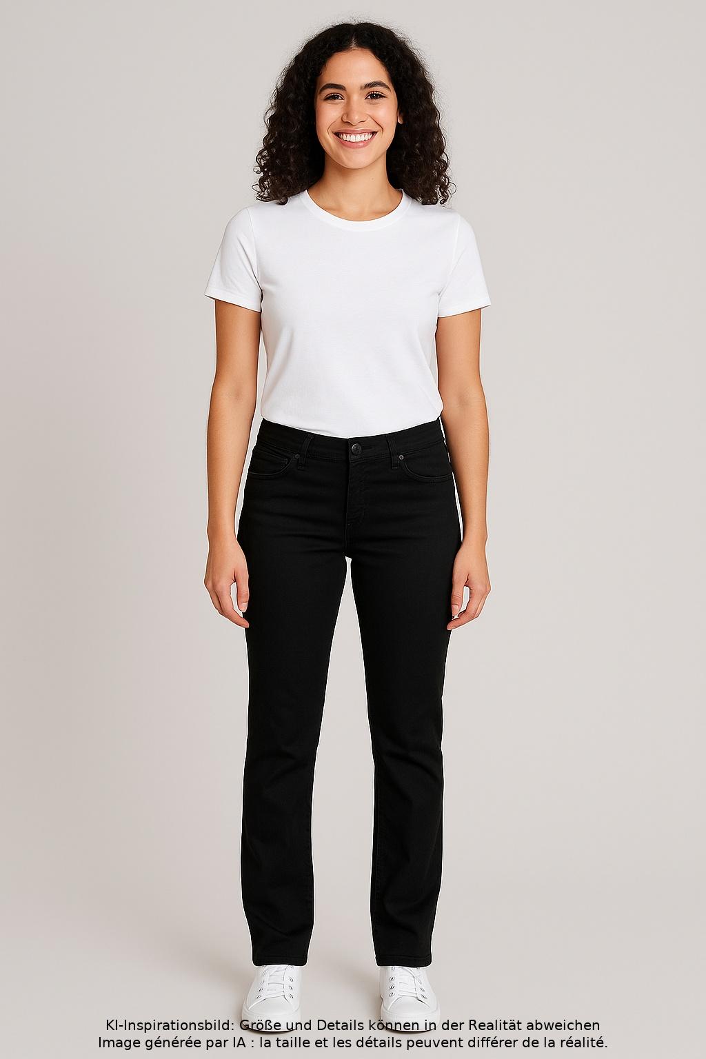 

Cambio Damen Jeans, schwarz, Gr. 30