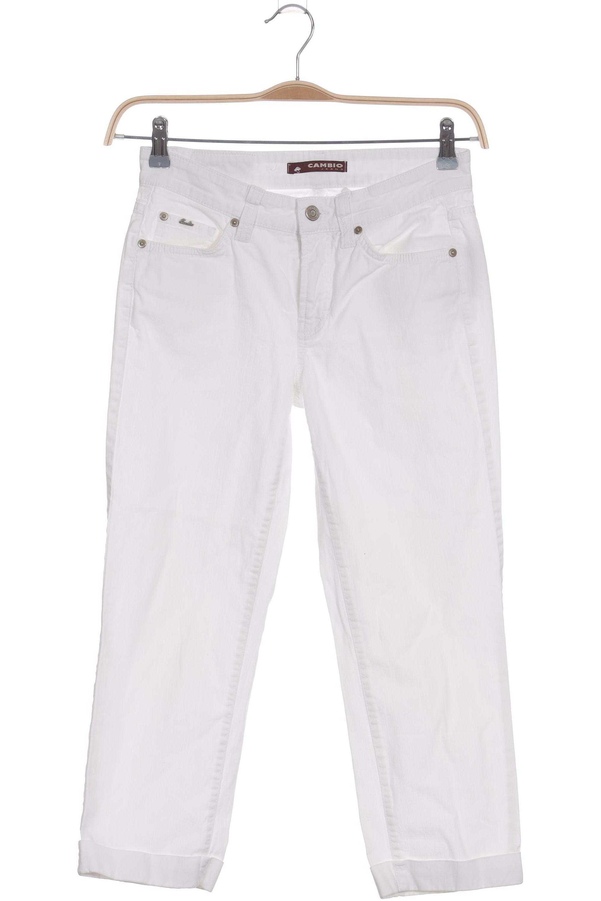 

Cambio Damen Jeans, weiß, Gr. 36