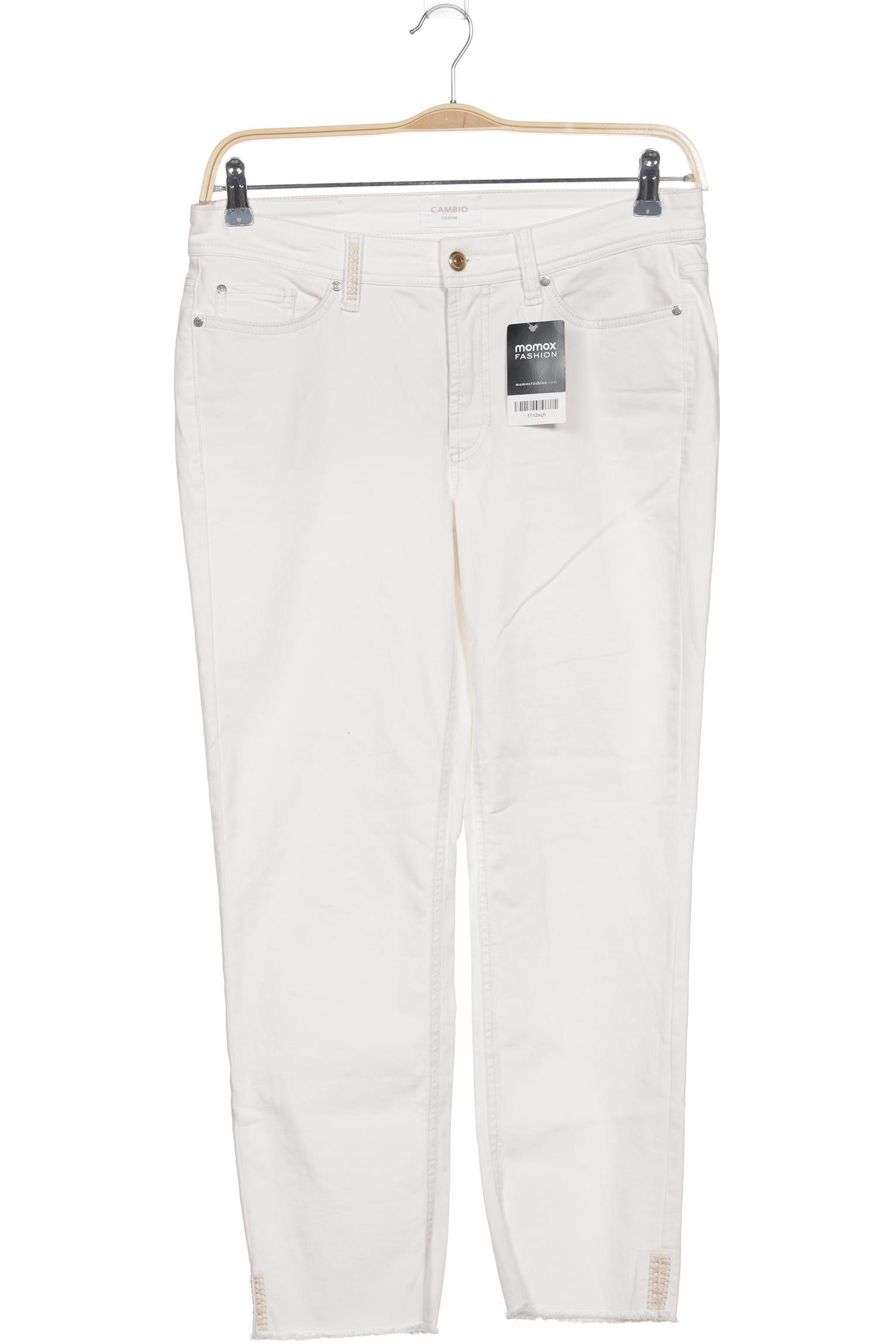 

Cambio Damen Jeans, weiß, Gr. 42