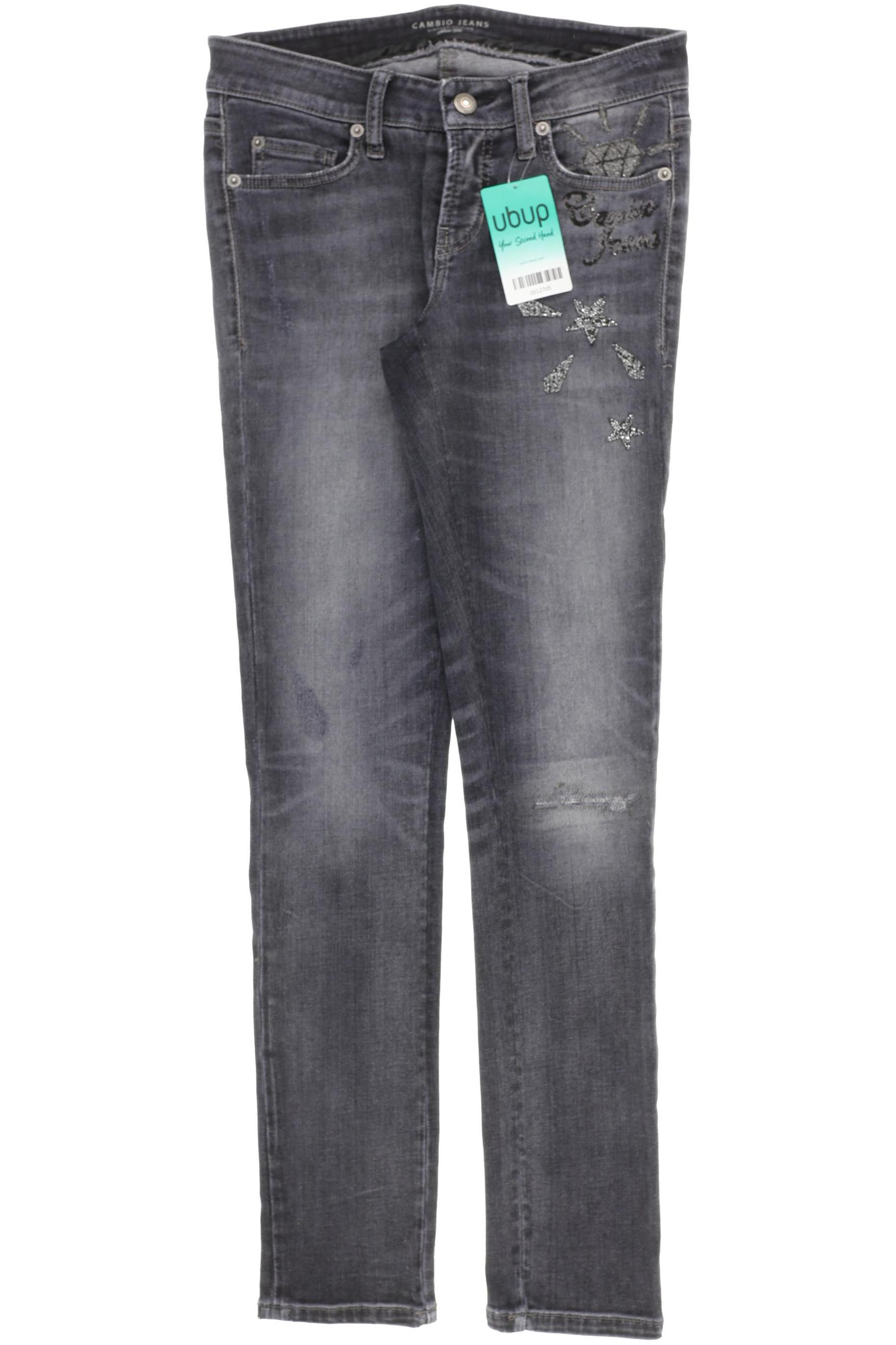 

Cambio Damen Jeans, grau, Gr. 34