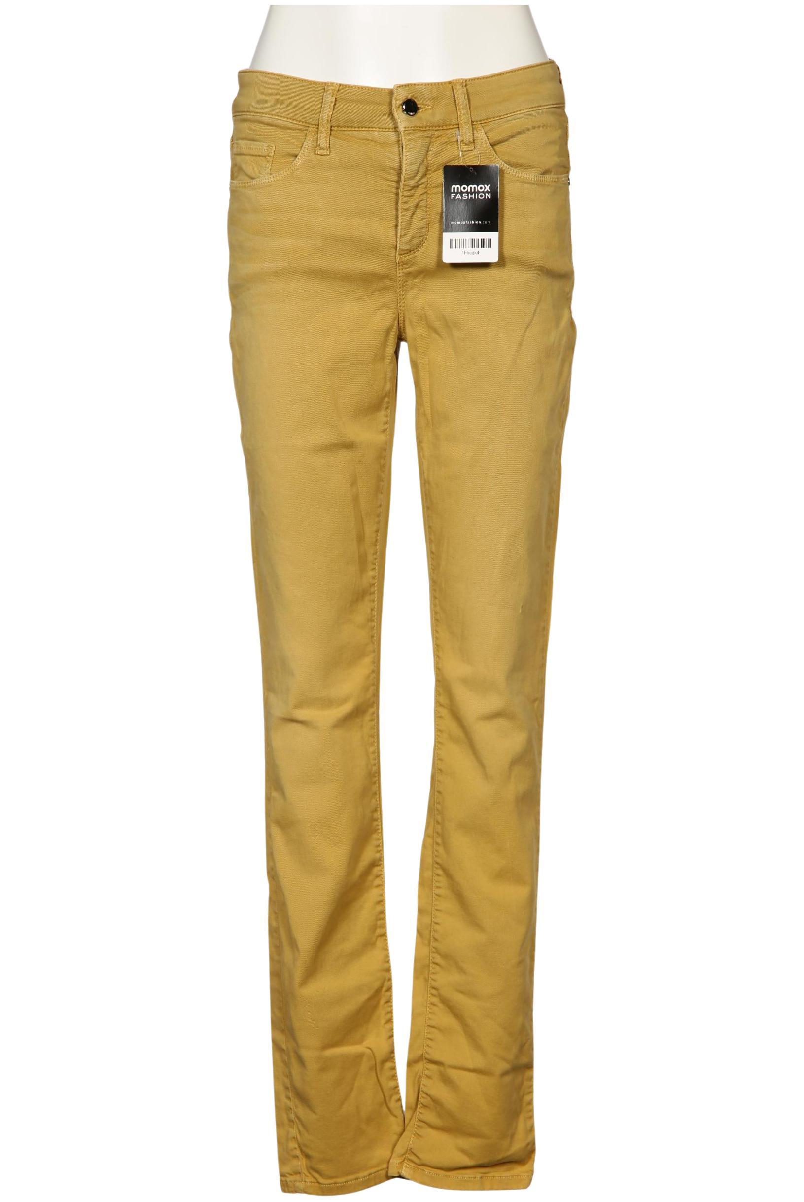 

Cambio Damen Jeans, gelb, Gr. 28