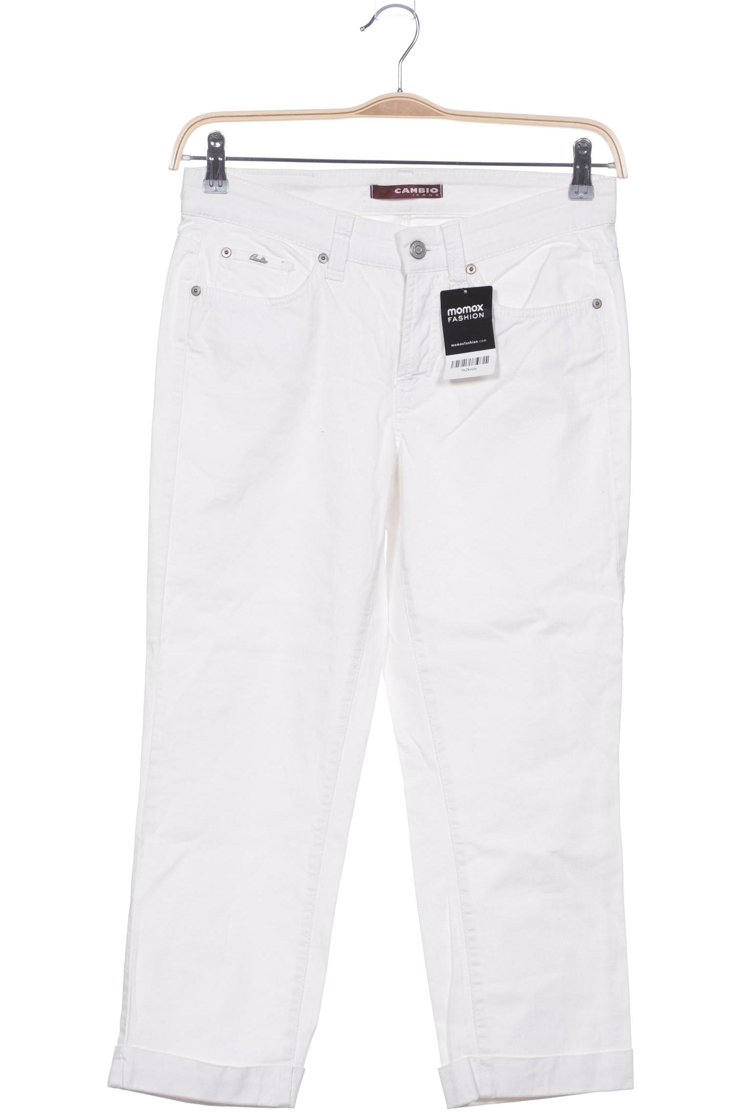 

Cambio Damen Jeans, weiß, Gr. 42