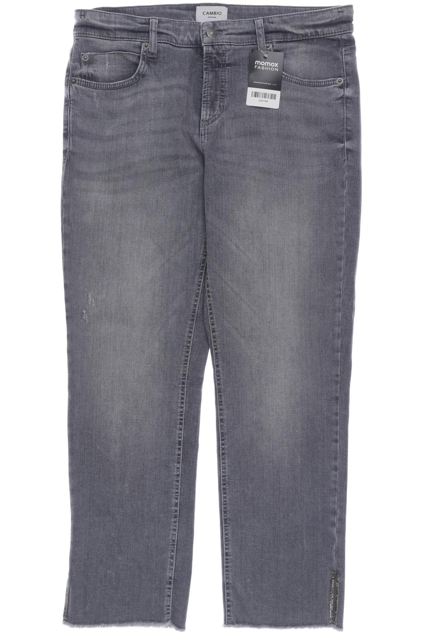 

Cambio Damen Jeans, grau, Gr. 32