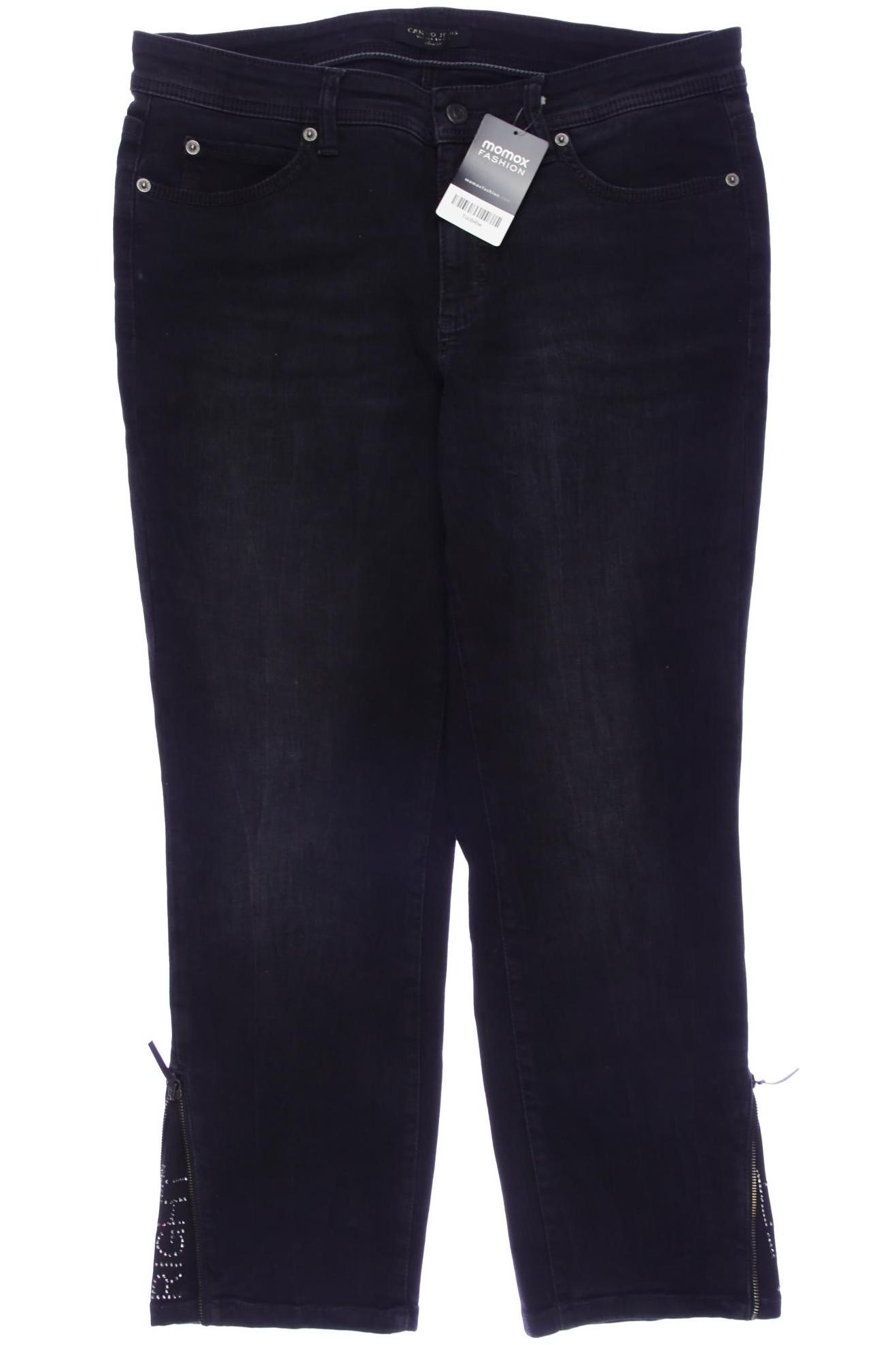 

Cambio Damen Jeans, schwarz, Gr. 44