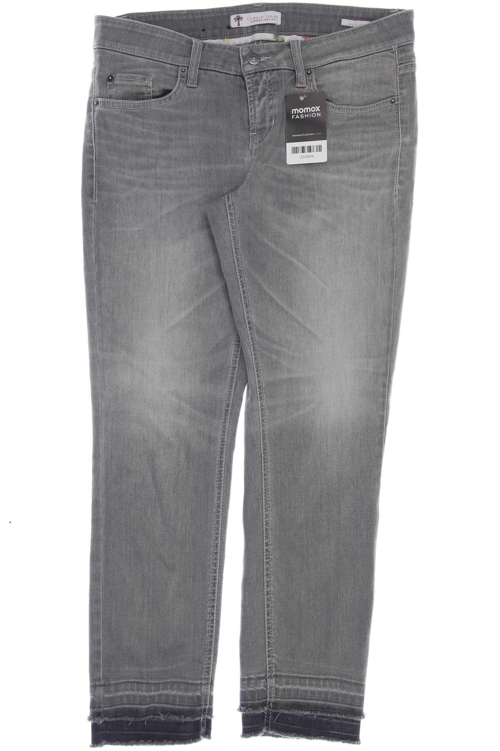 

Cambio Damen Jeans, grau, Gr. 38