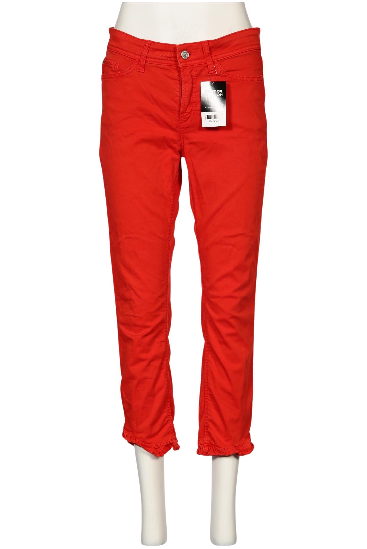 

Cambio Damen Jeans, rot, Gr. 28