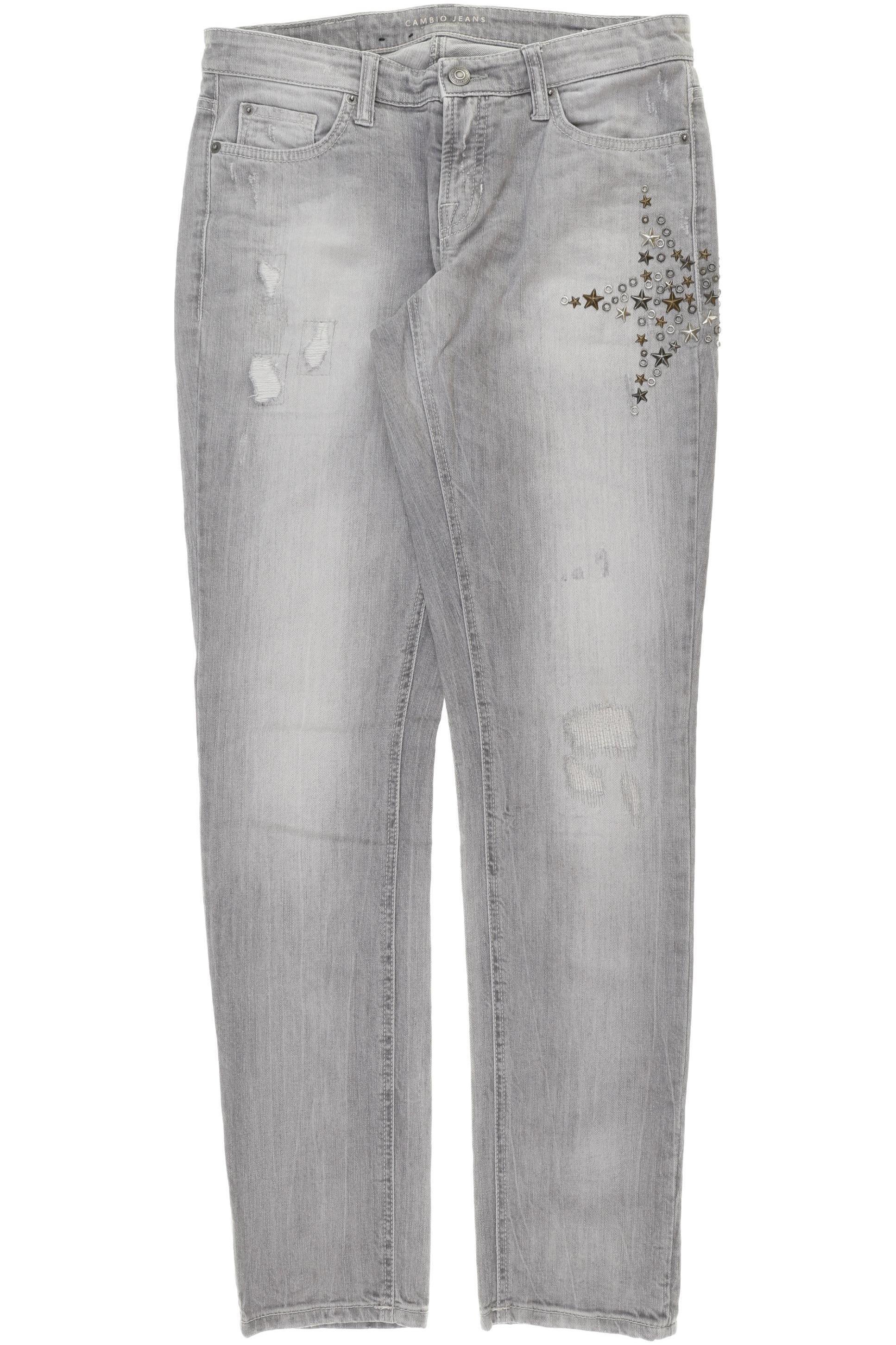 

Cambio Damen Jeans, grau, Gr. 34