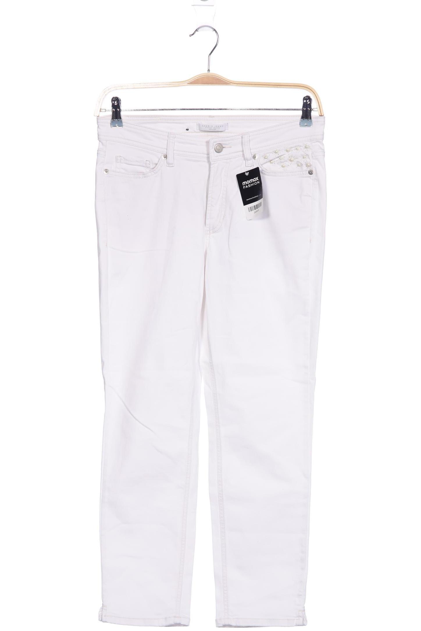 

Cambio Damen Jeans, weiß, Gr. 40