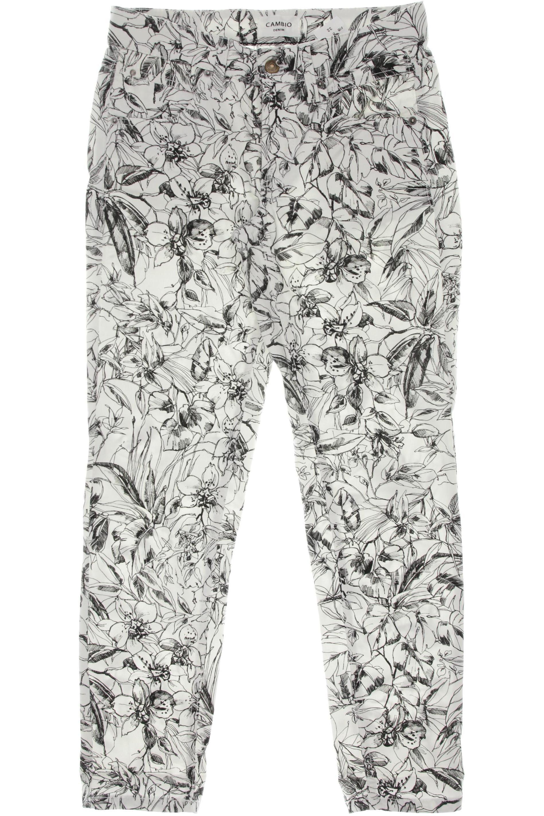 

Cambio Damen Jeans, weiß, Gr. 32