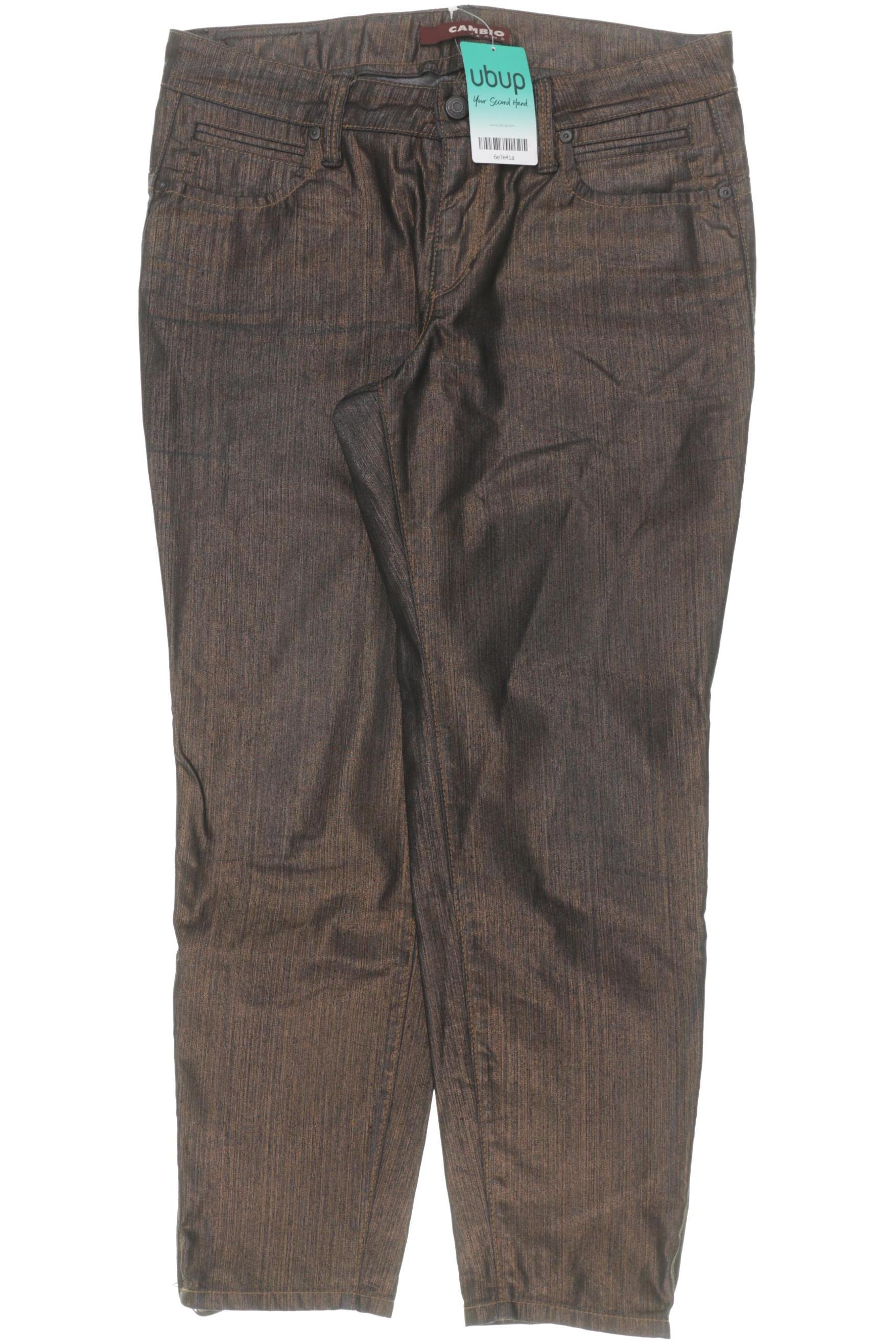 

Cambio Damen Jeans, braun, Gr. 38