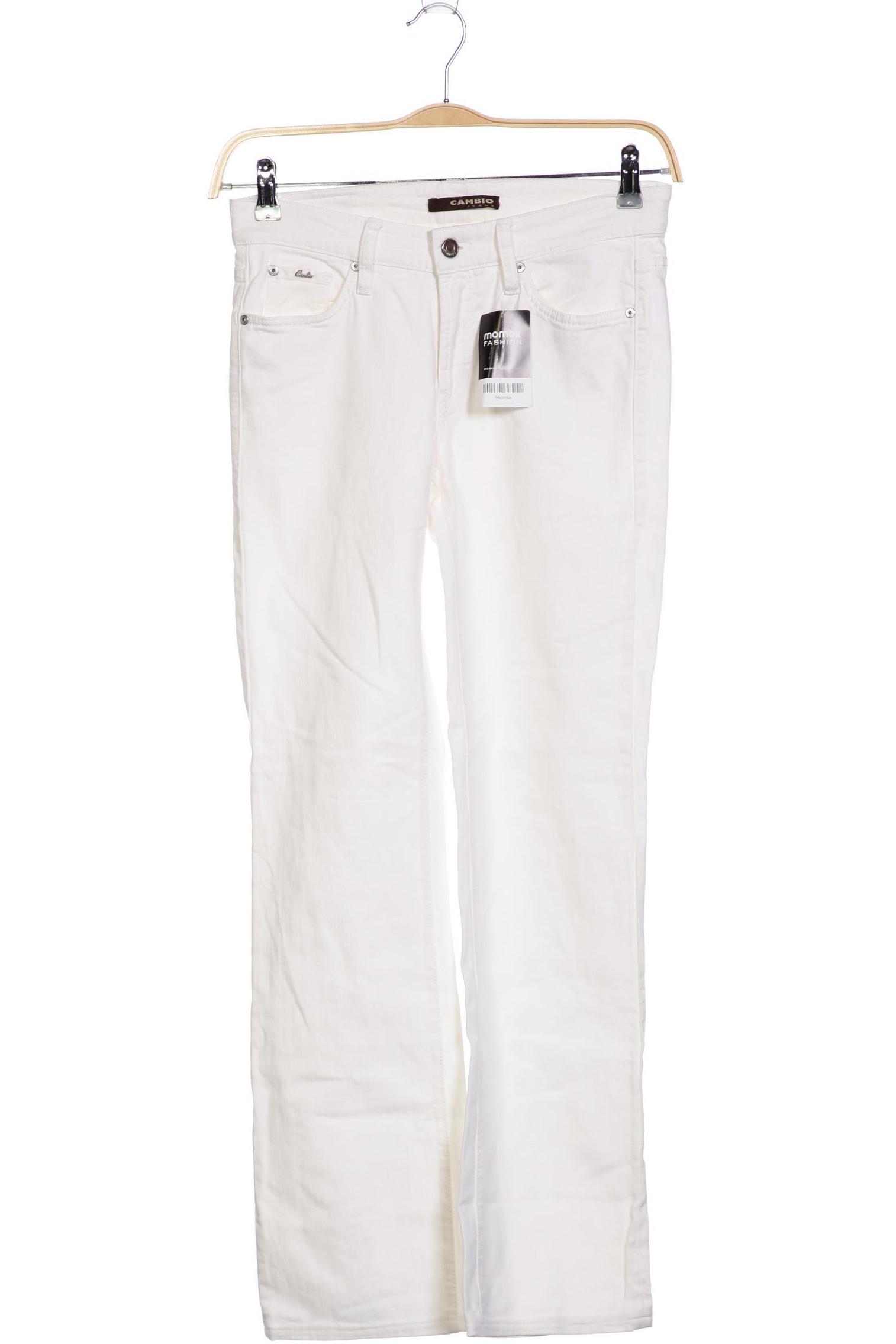 

Cambio Damen Jeans, weiß, Gr. 36