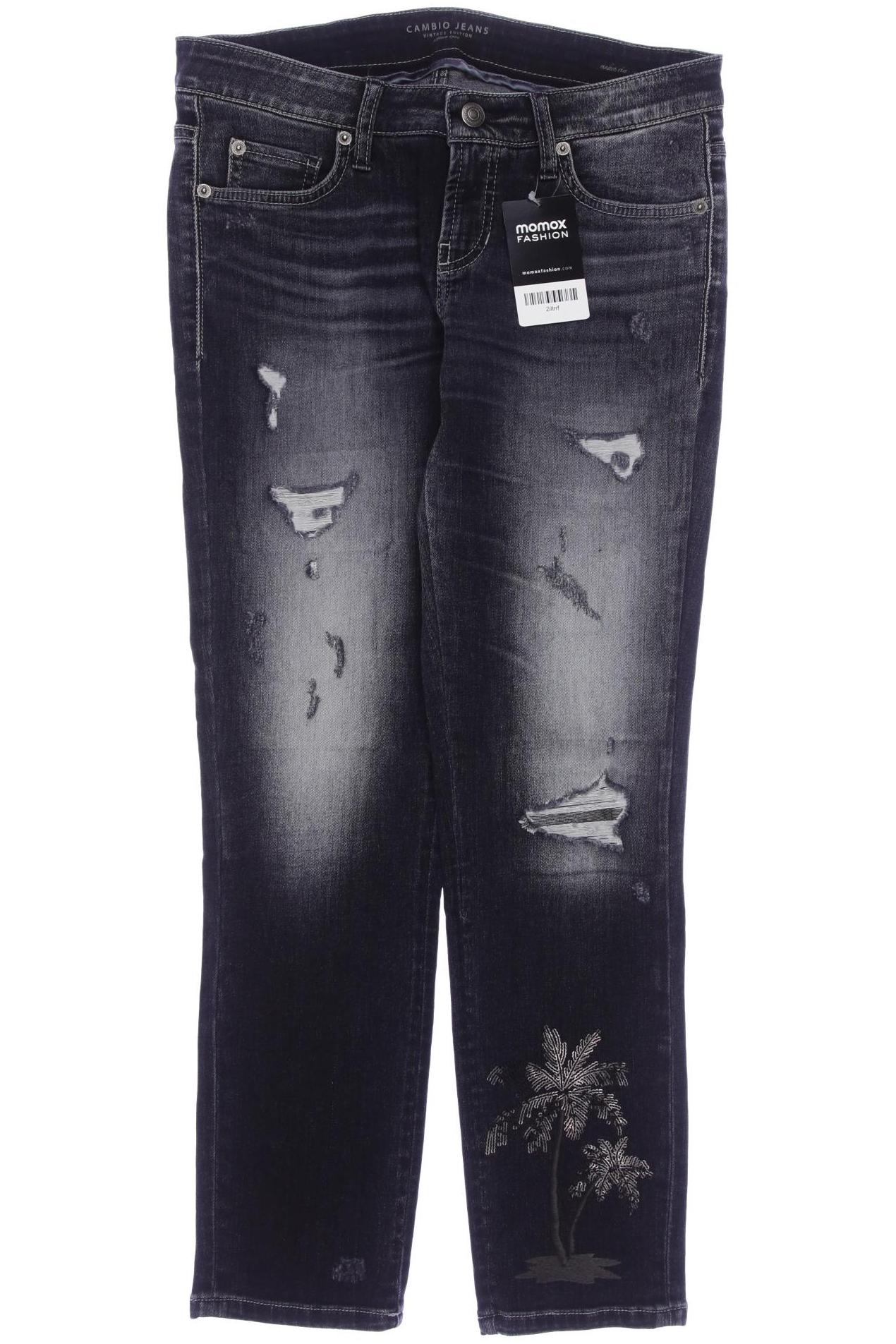 

Cambio Damen Jeans, grau, Gr. 30