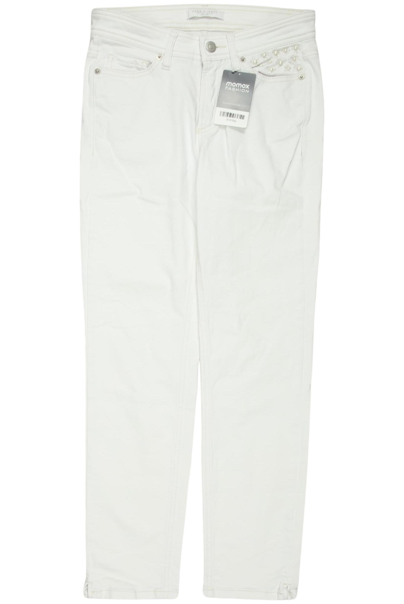 

Cambio Damen Jeans, weiß, Gr. 25