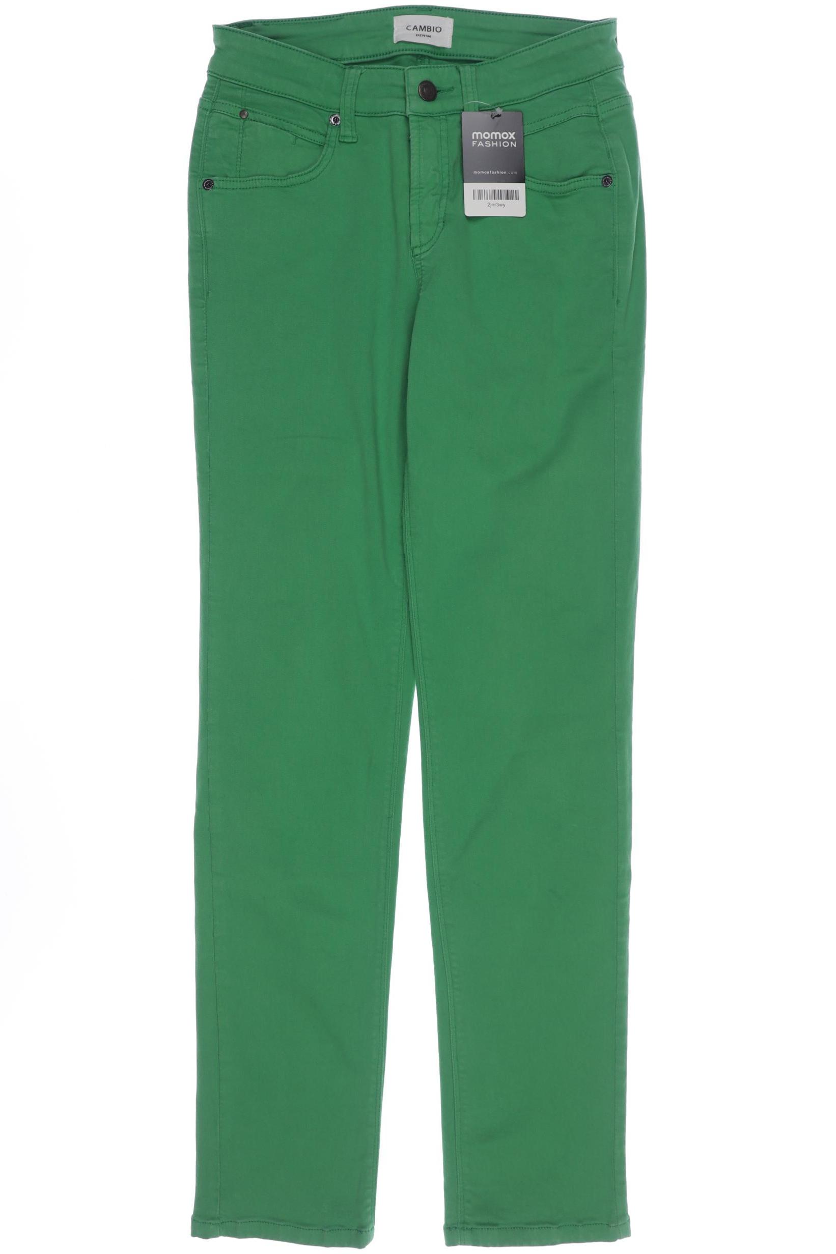 

Cambio Damen Jeans, grün, Gr. 26