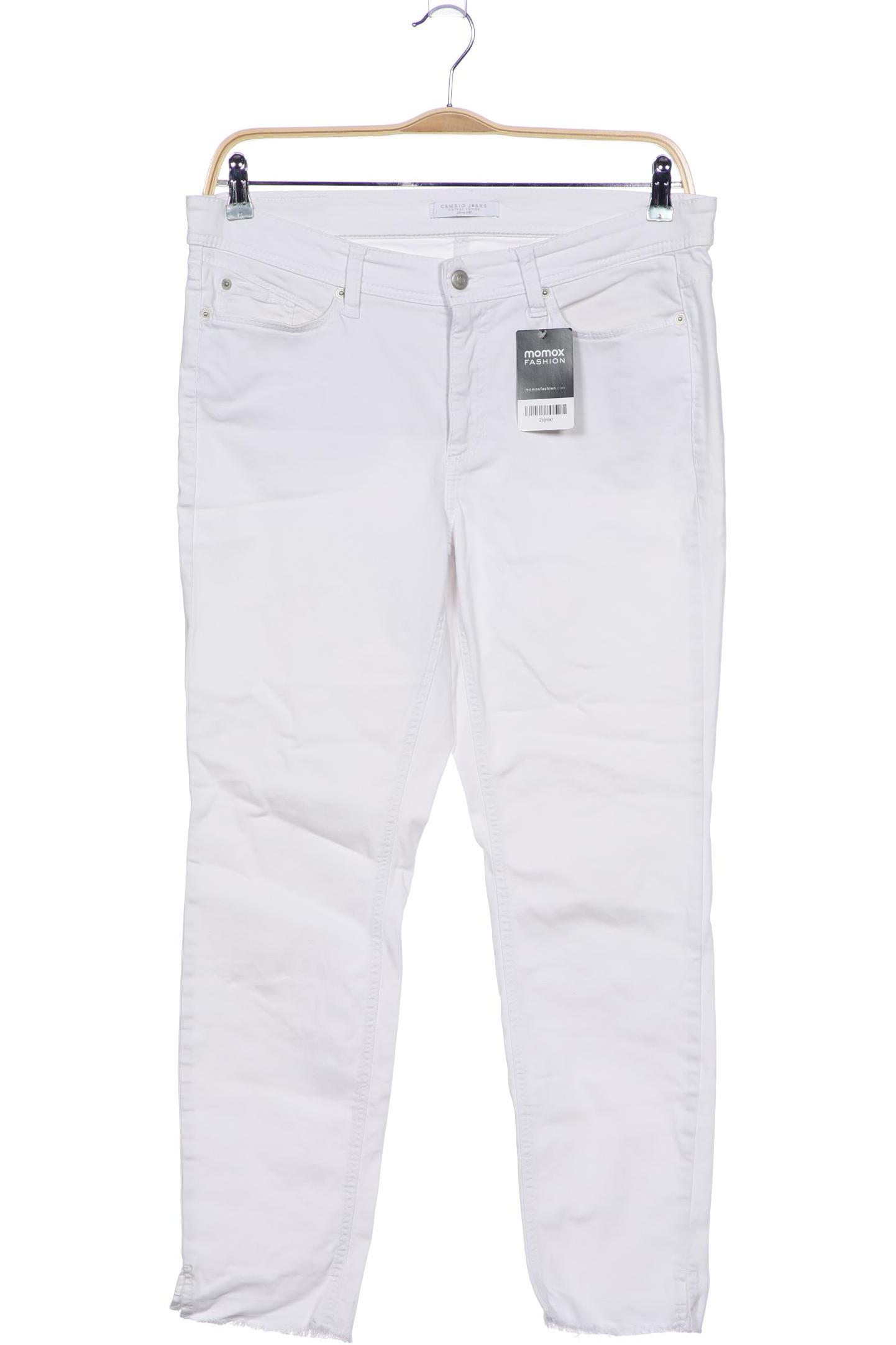 

Cambio Damen Jeans, weiß, Gr. 34