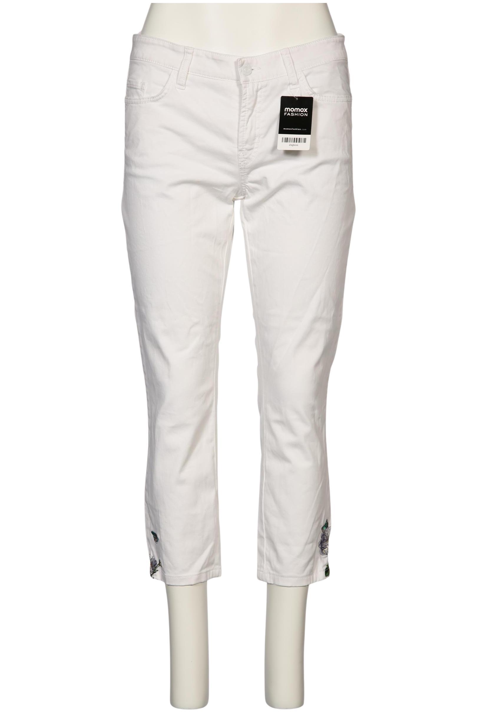 

Cambio Damen Jeans, weiß, Gr. 44