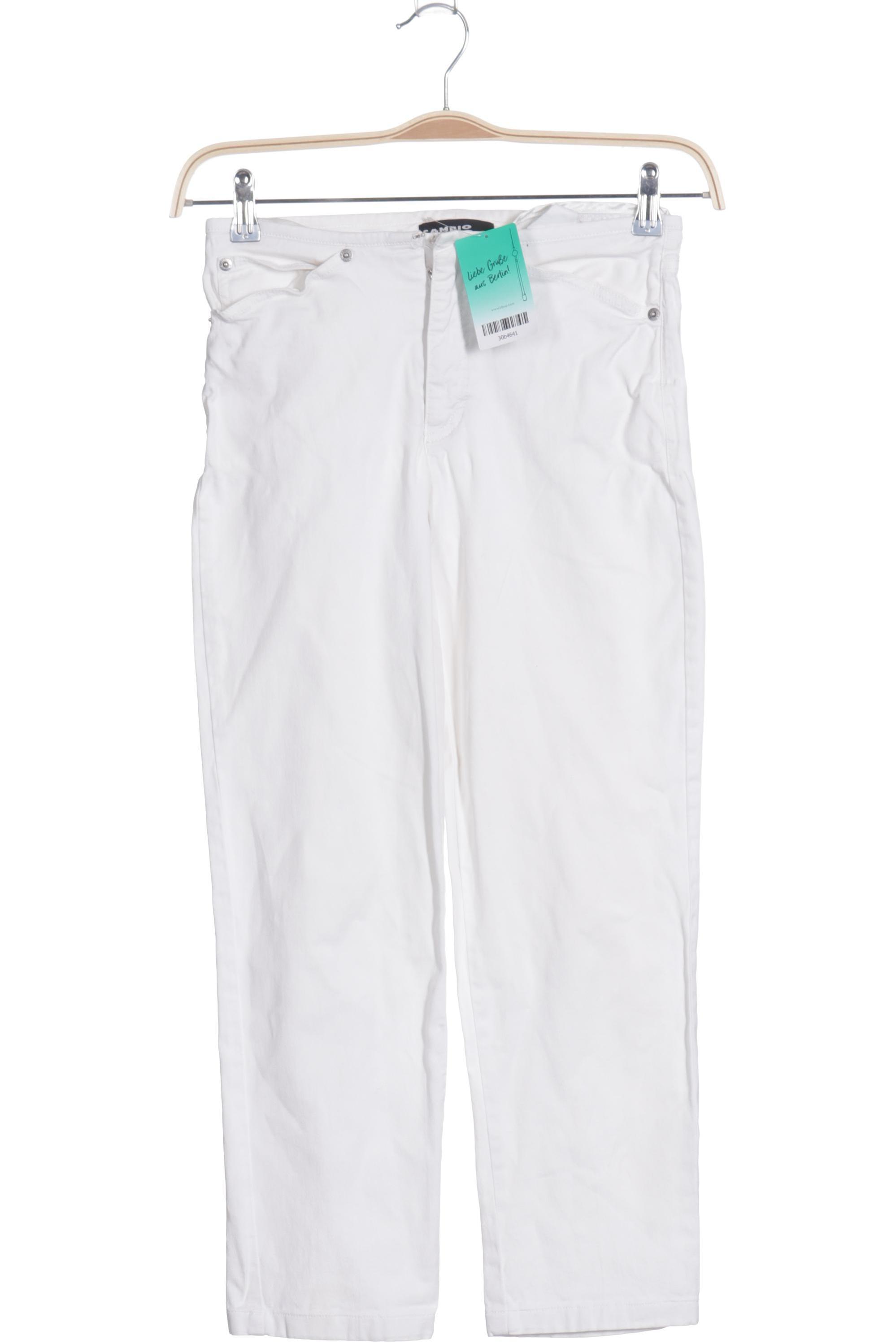 

Cambio Damen Jeans, weiß, Gr. 26