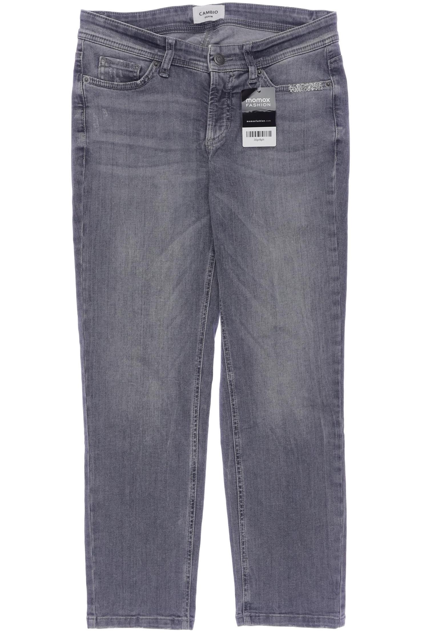 

Cambio Damen Jeans, grau, Gr. 30
