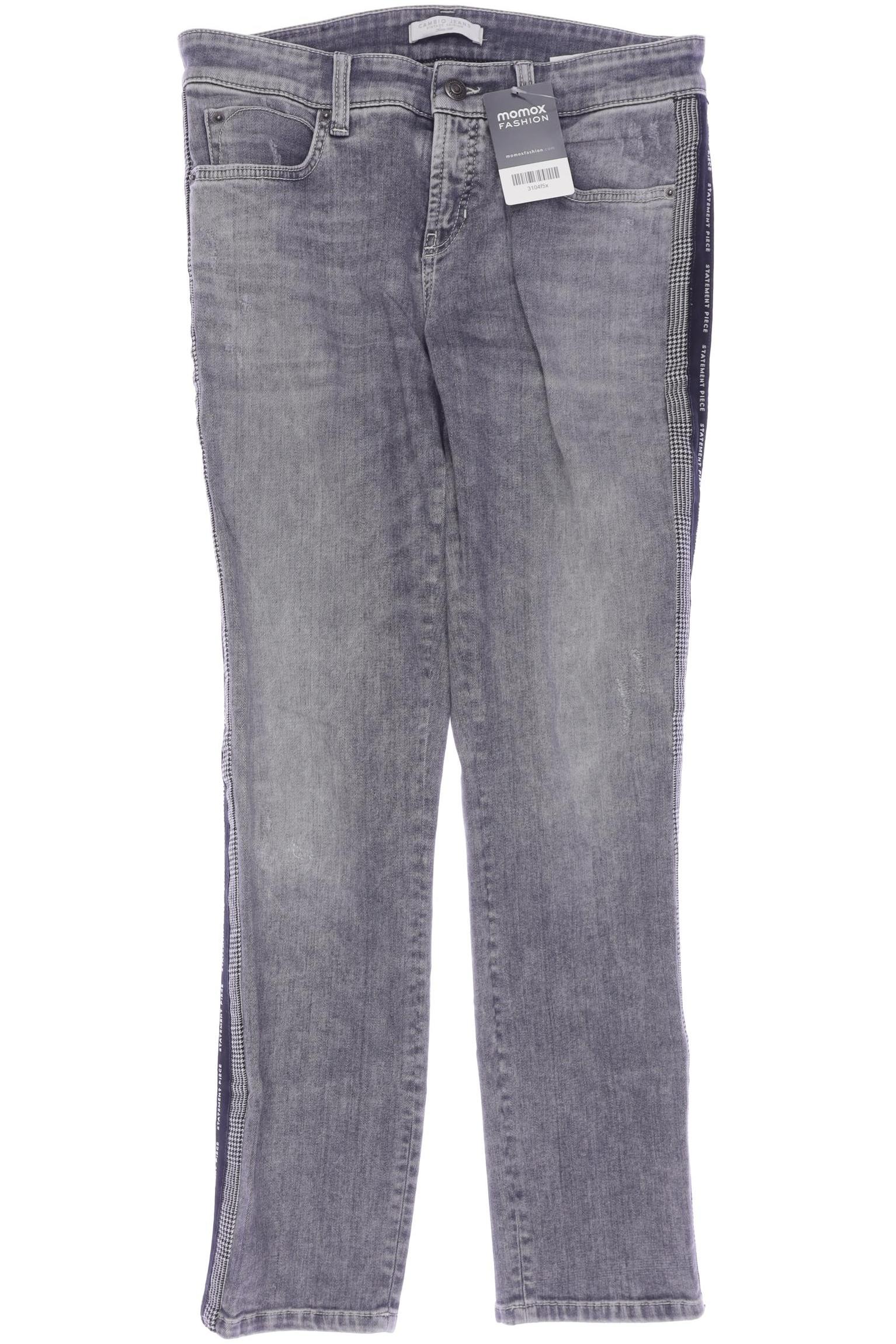 

Cambio Damen Jeans, grau, Gr. 38