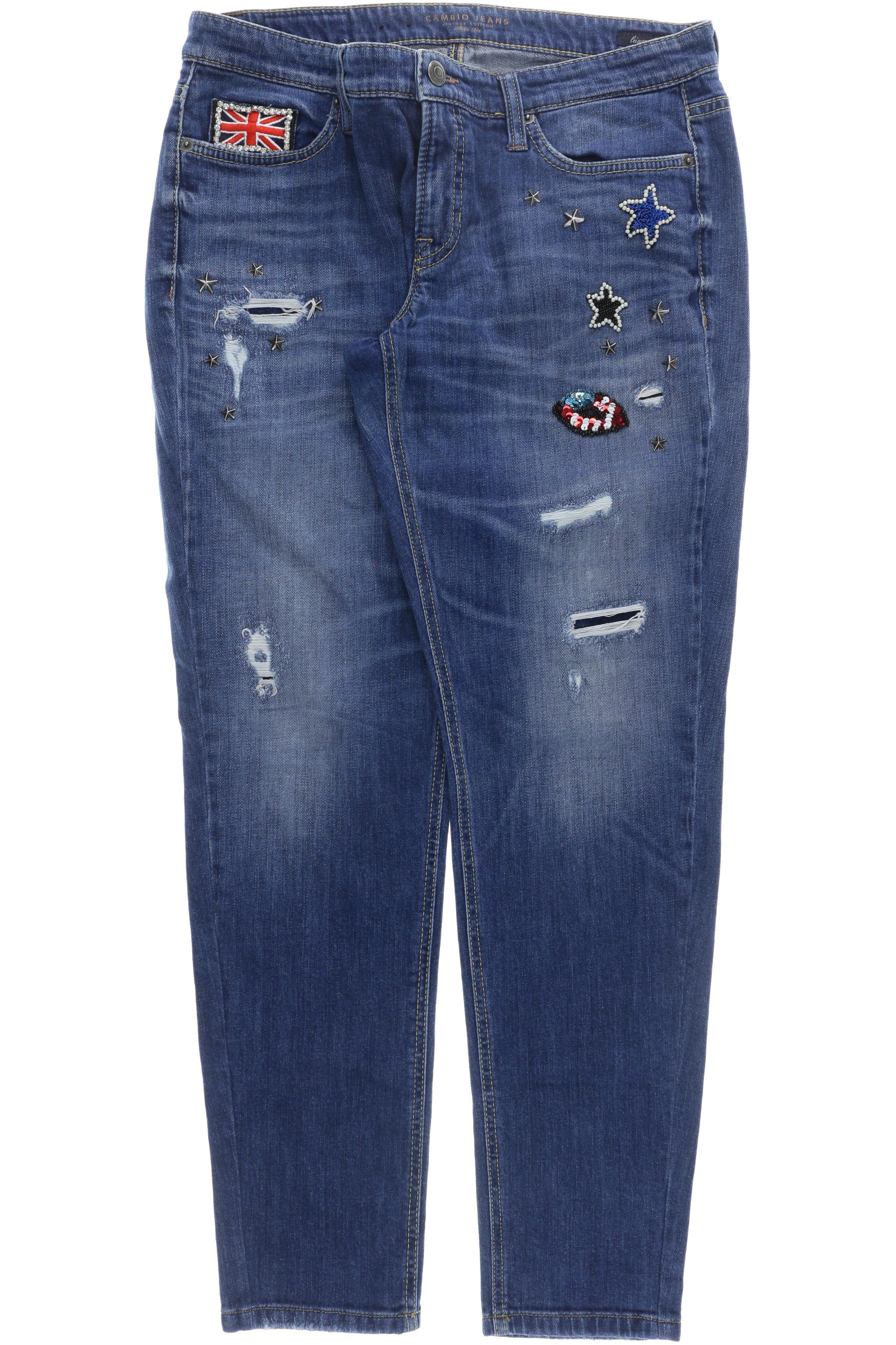 

Cambio Damen Jeans, blau, Gr. 33