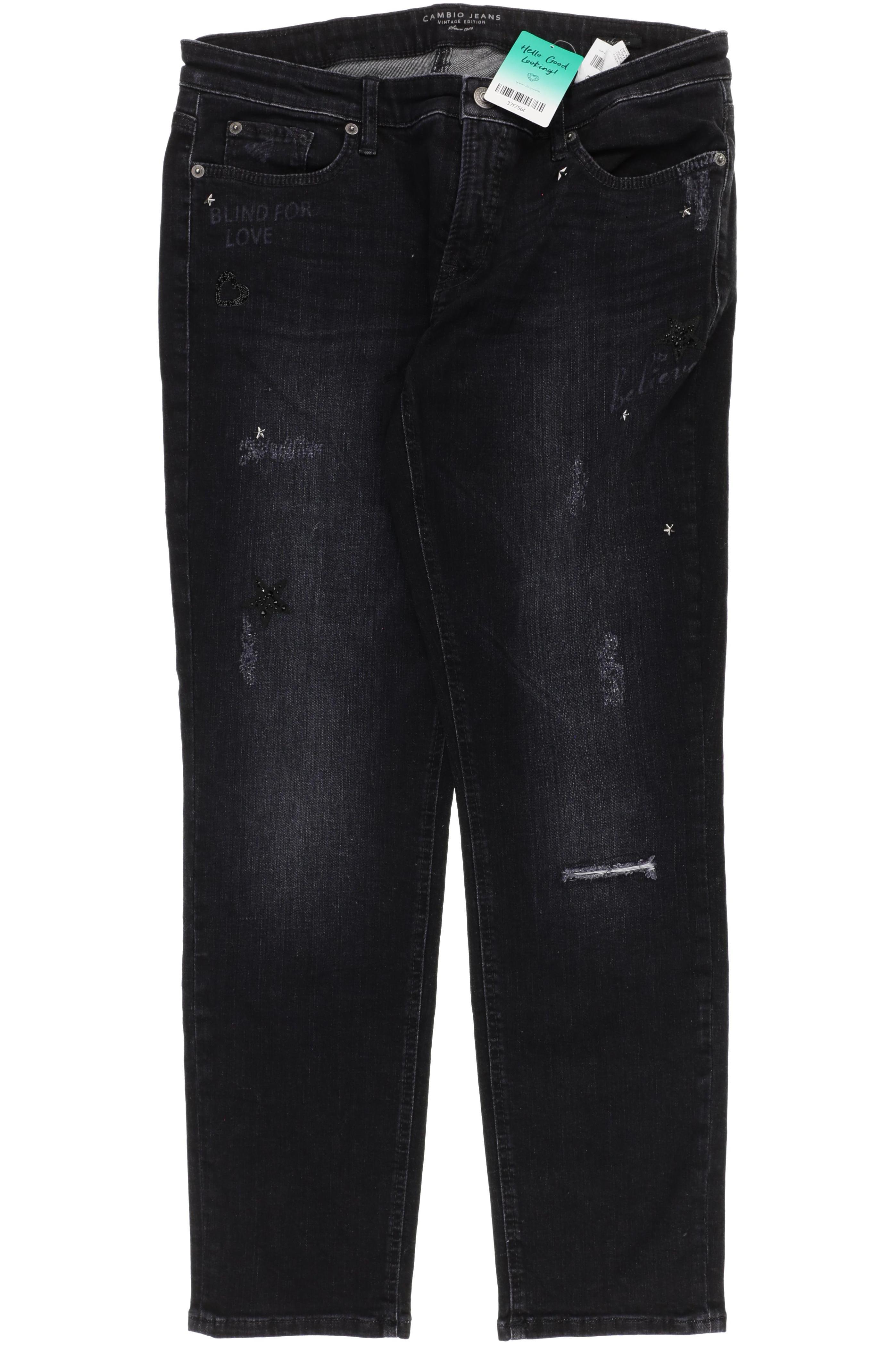 

Cambio Damen Jeans, schwarz, Gr. 42