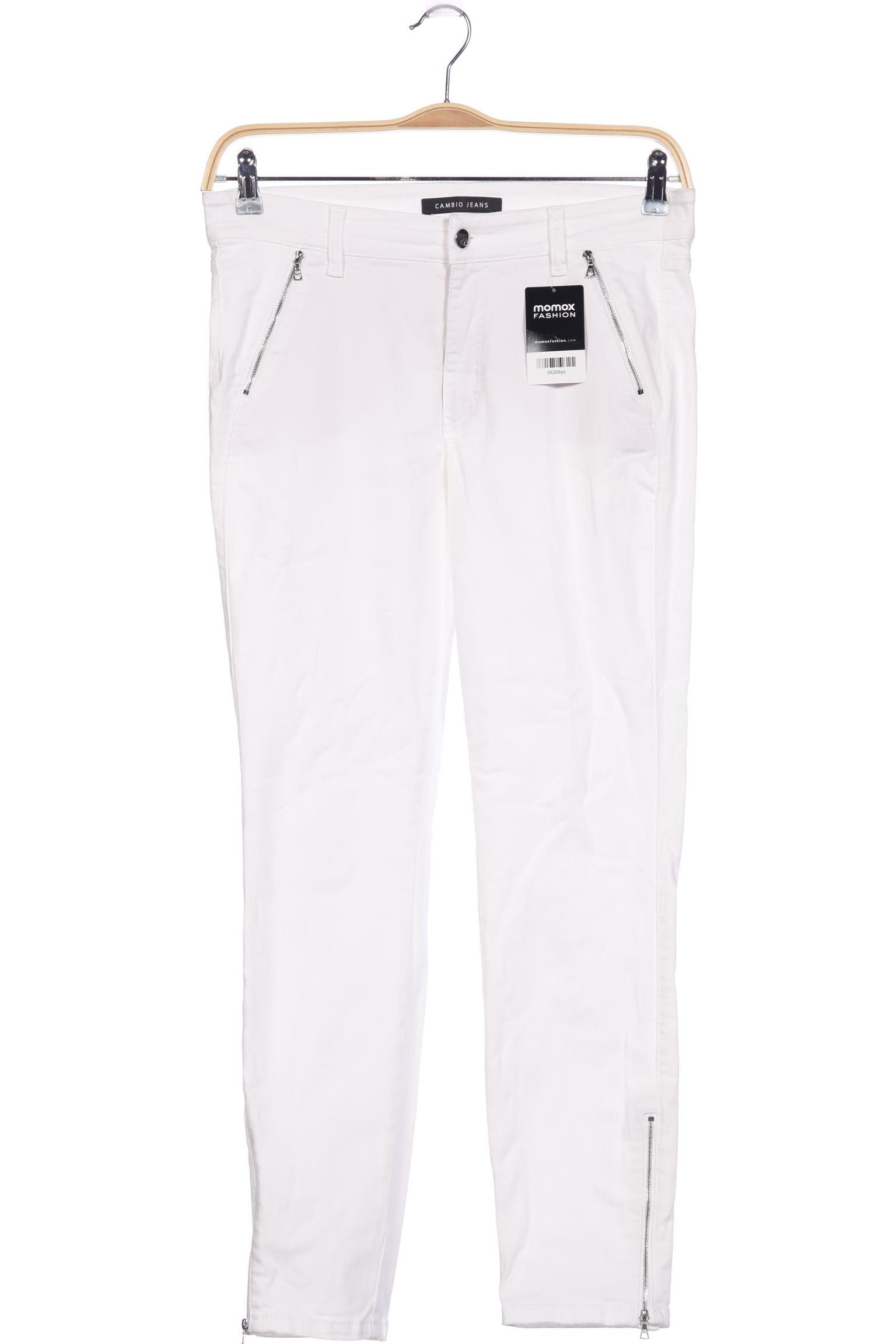 

Cambio Damen Jeans, weiß, Gr. 42