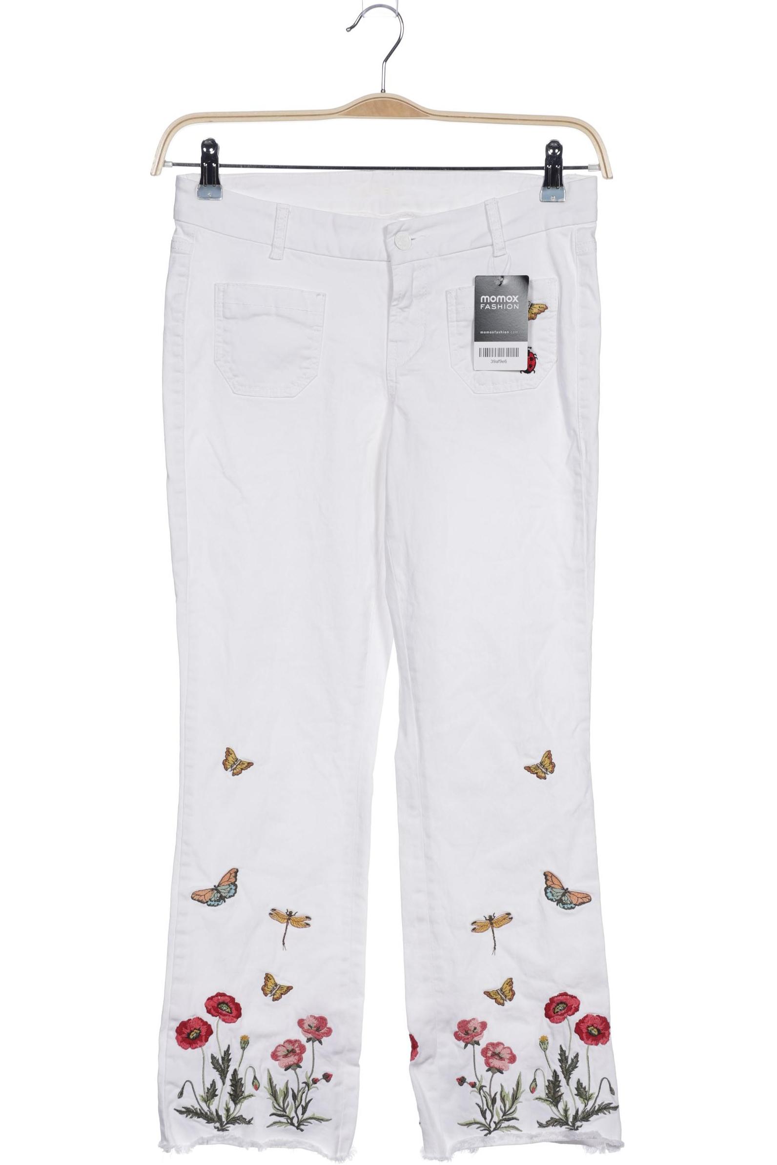 

Cambio Damen Jeans, weiß, Gr. 36