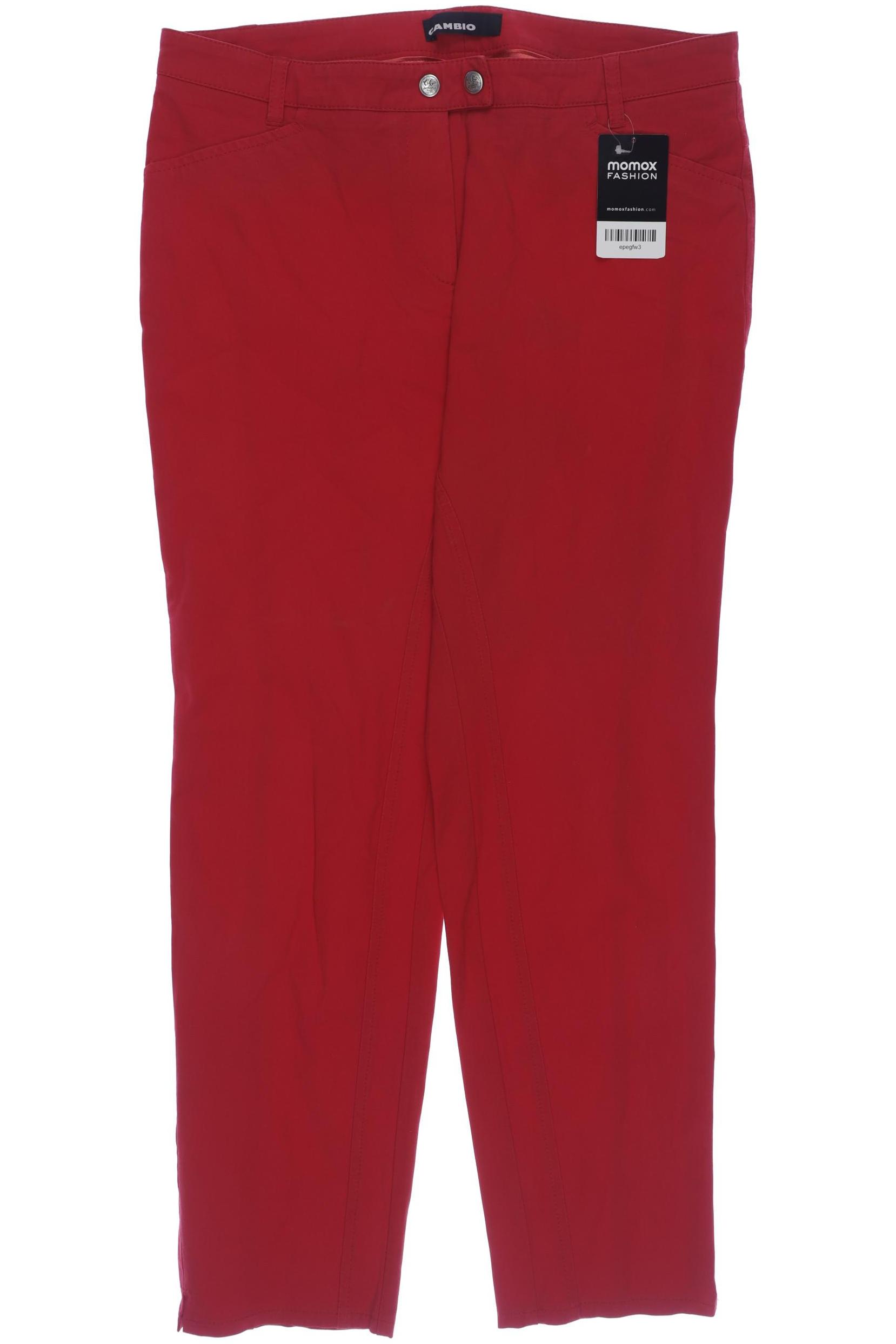 

Cambio Damen Jeans, rot, Gr. 40